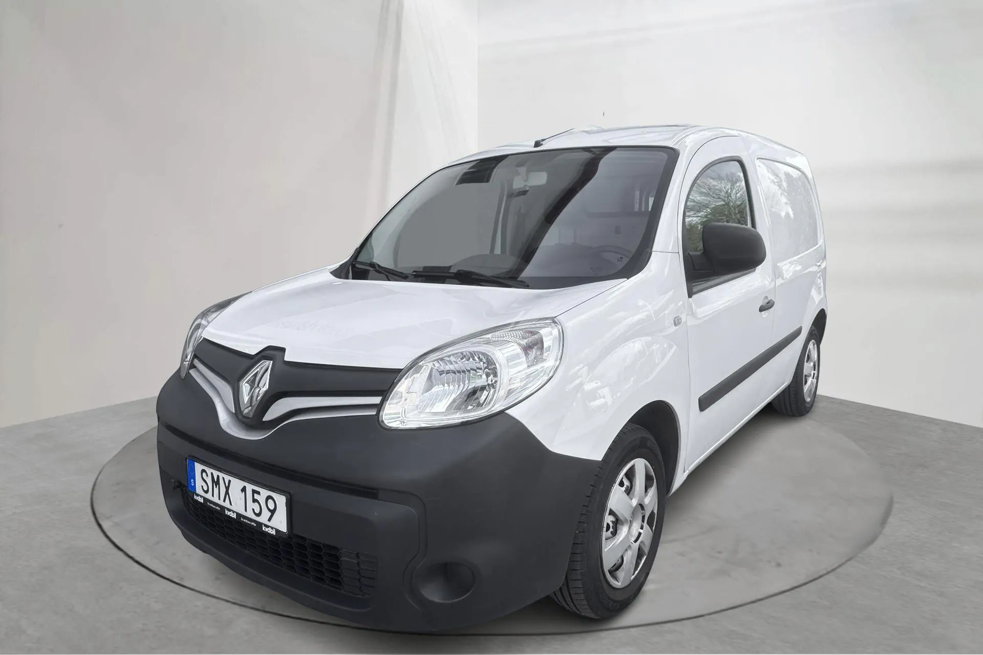 Presentationsfoto 1 av 14: Renault Kangoo 1.5 dCi Skåp (75hk) - 6 861 mil - Manuell - vit - 2015