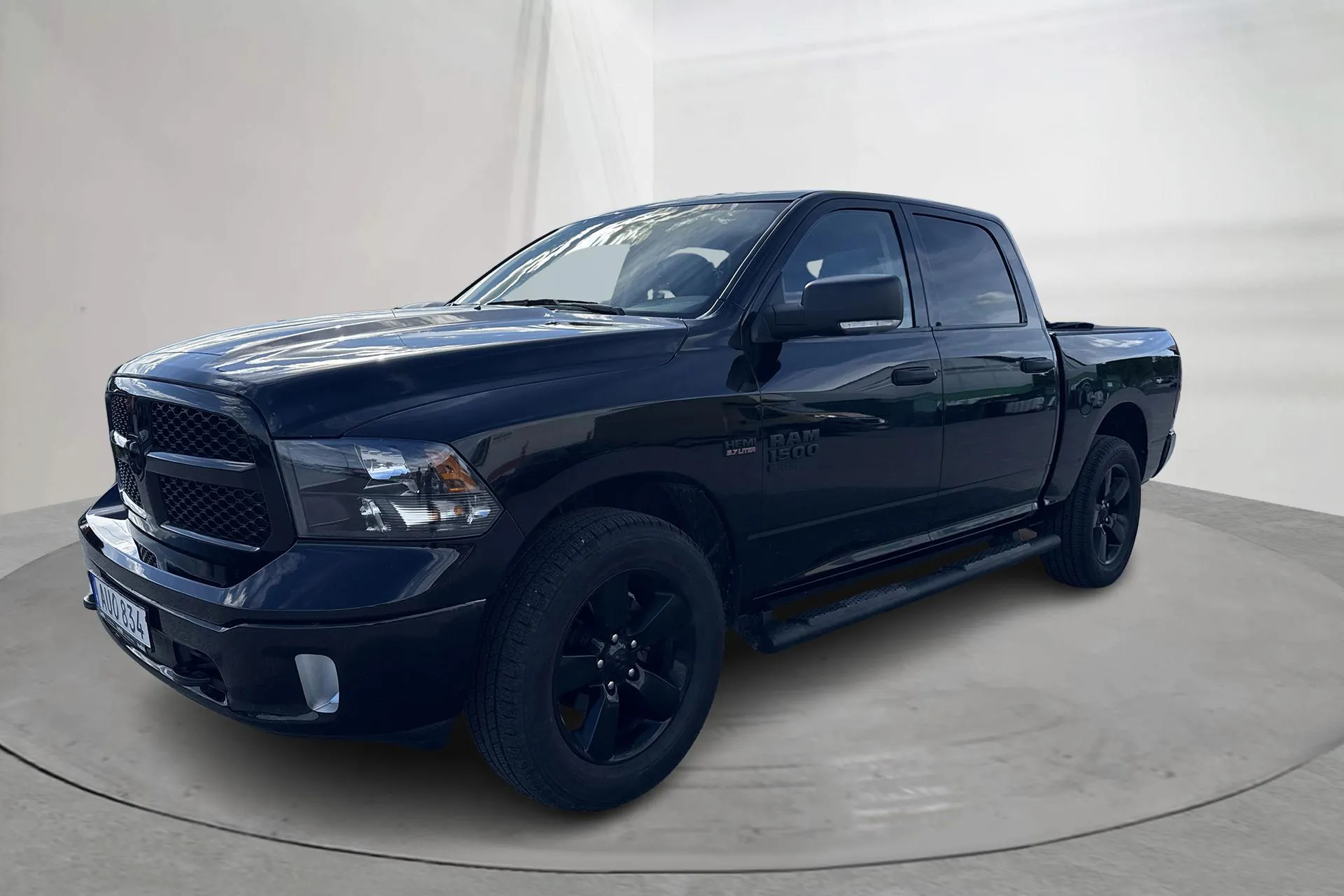 Presentationsfoto 1 av 17: Dodge RAM 1500 5.7 (395hk) - 3 479 mil - Automat - svart - 2023