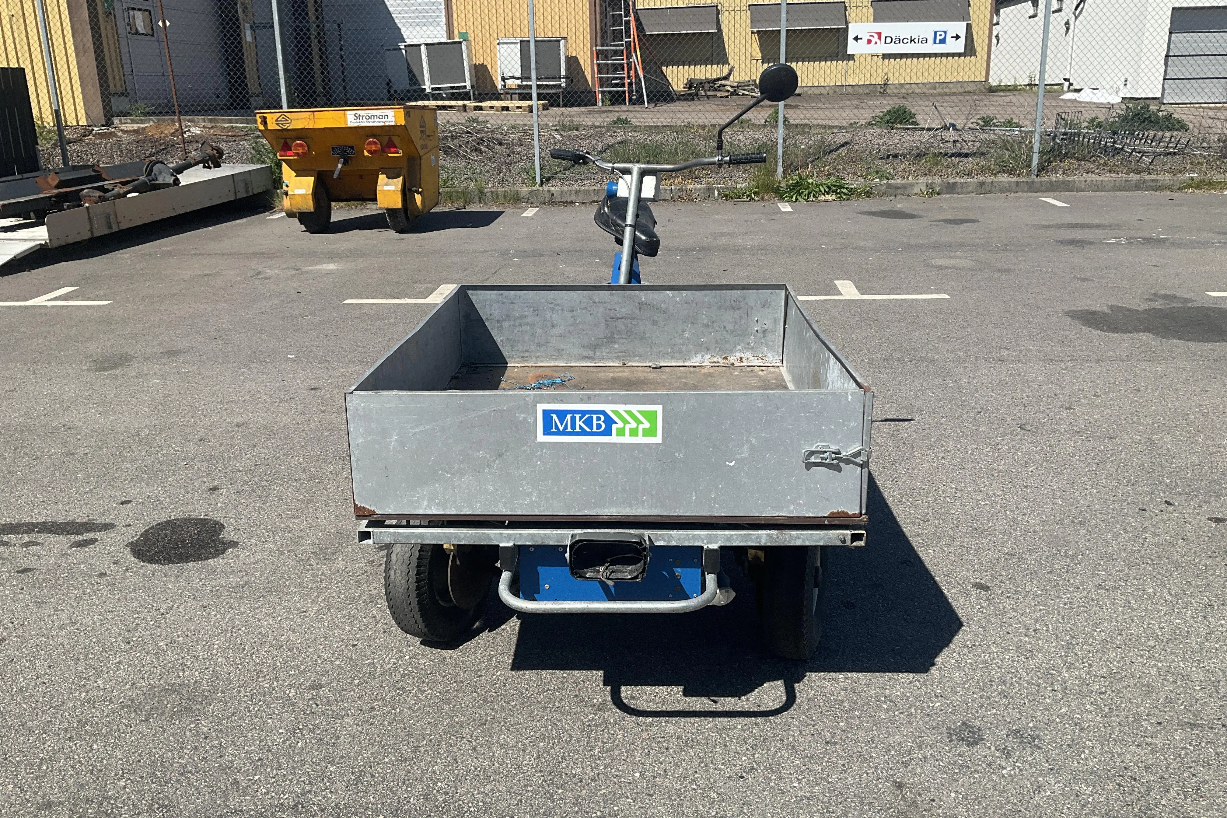 Presentationsfoto 2 av 13: TRANSPORTEL Elmoped - 0 km - blå - 2005
