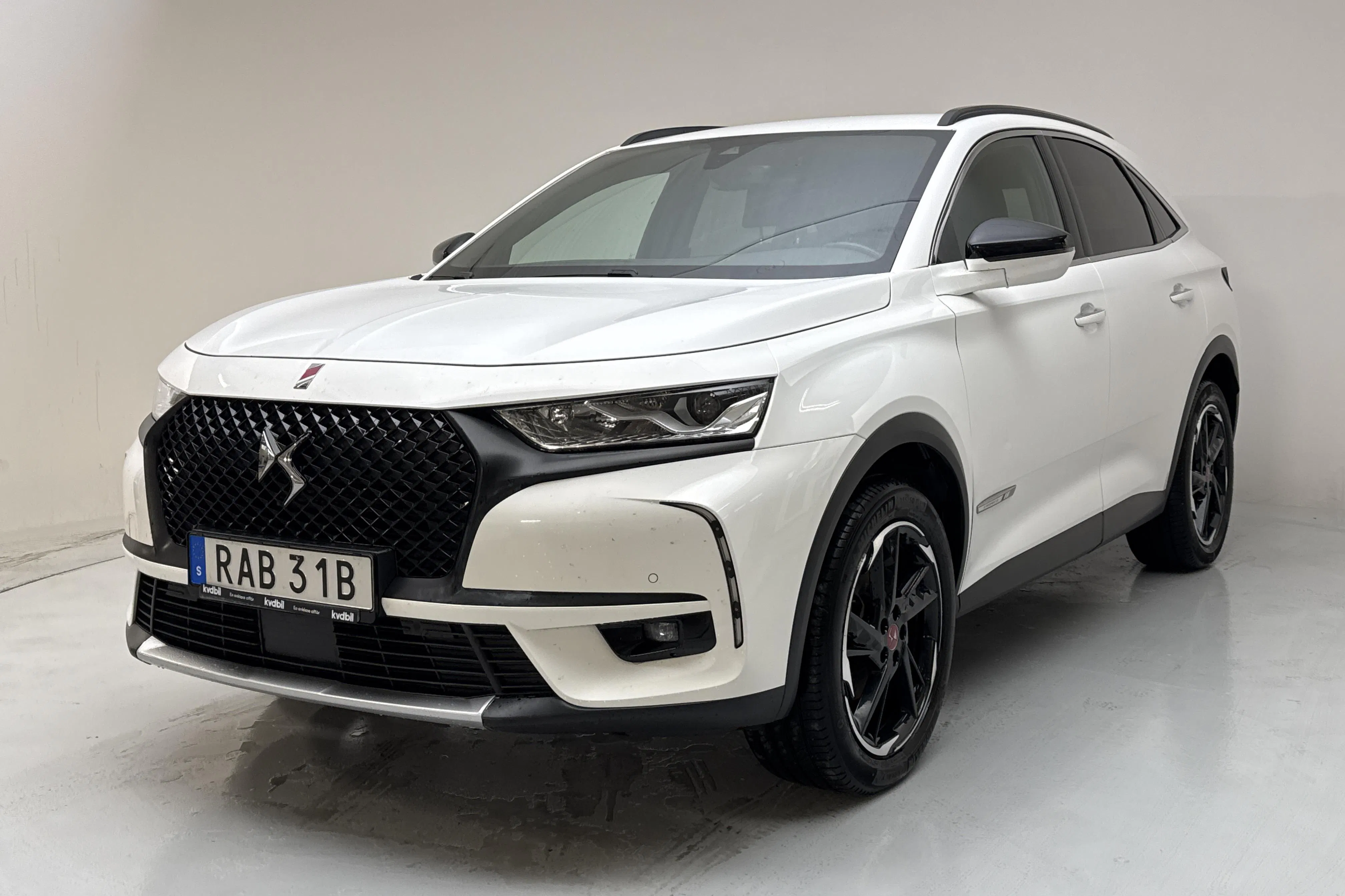 Presentation photo 1 of 14: DS DS7 Crossback PureTech (180hk) - 70 040 km - Automatic - white - 2022