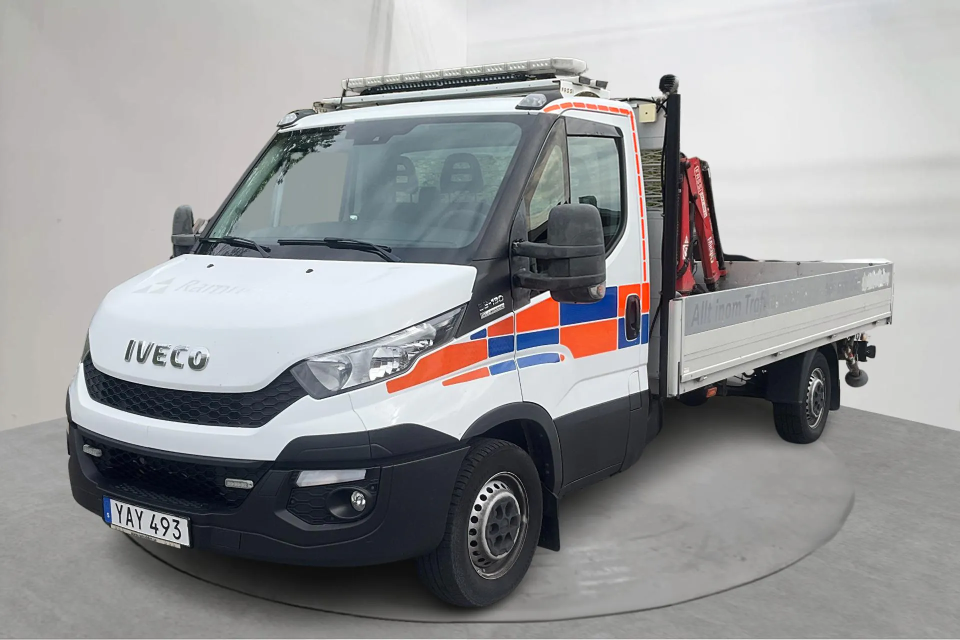Iveco DAILY 35S17 A8 med kran