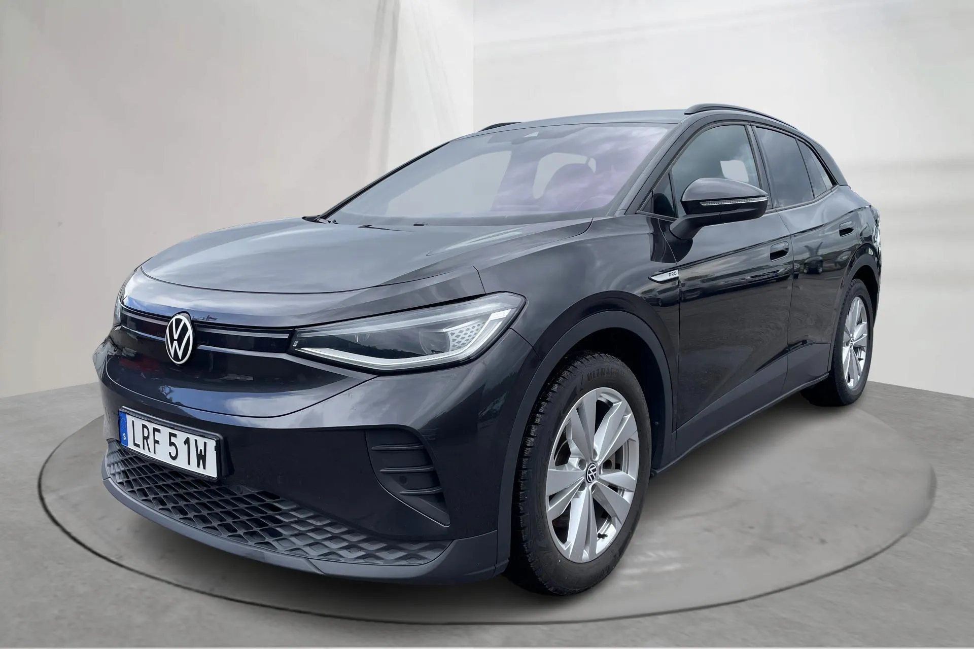 Presentation photo 1 of 23: VW ID.4 77kWh (204hk) - 115 350 km - Automatic - Dark Grey - 2021