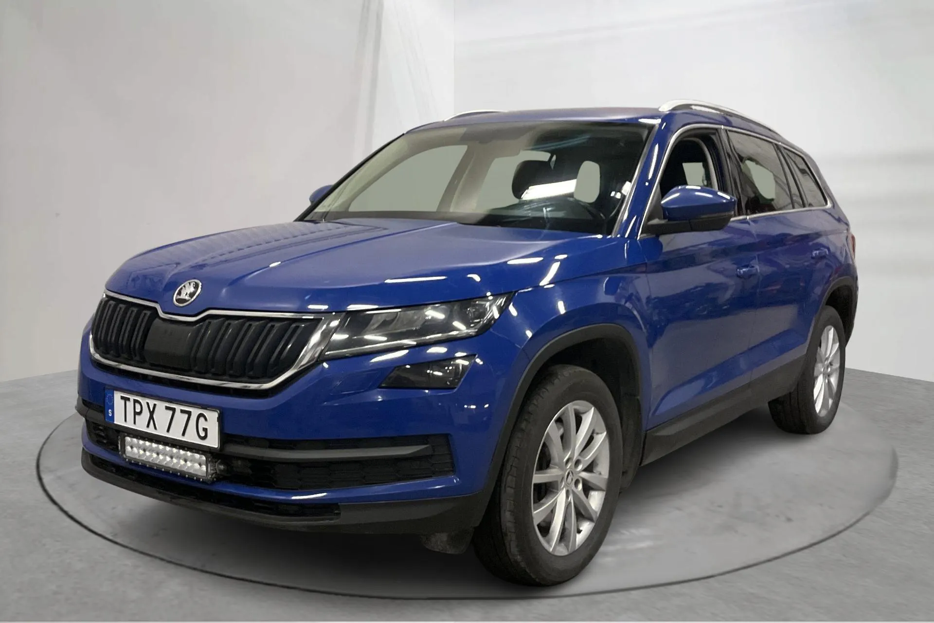 Presentation photo 1 of 18: Skoda Kodiaq 2.0 TDI 4X4 (200hk) - 219 030 km - Automatic - blue - 2021