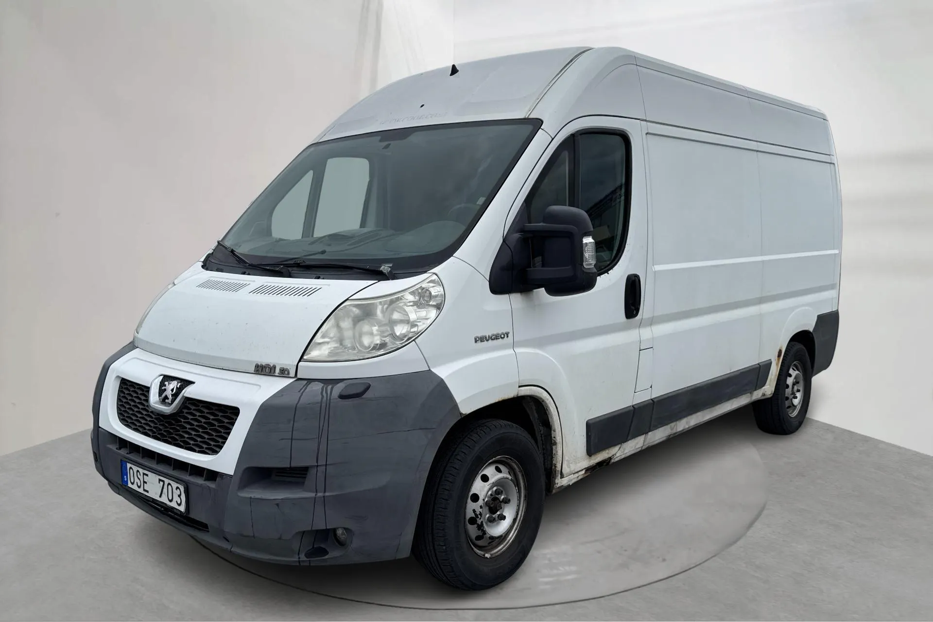 Presentation photo 1 of 18: Peugeot Boxer 3.0 HDI FAP Skåp (158hk) - 207 210 km - Manual - white - 2008