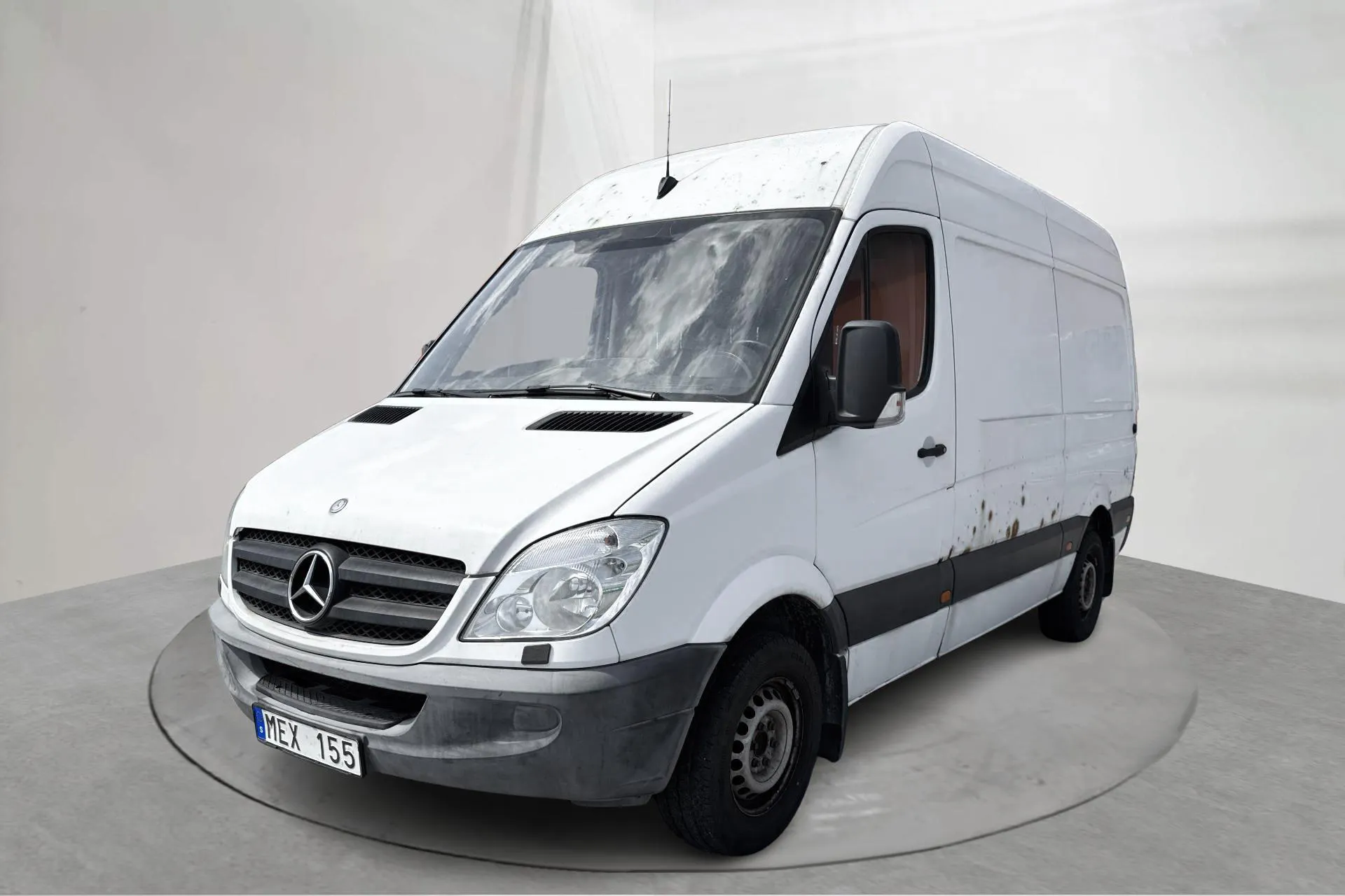 Presentation photo 1 of 13: Mercedes Sprinter 316 CDI (163hk) - 241 800 km - Manual - white - 2012