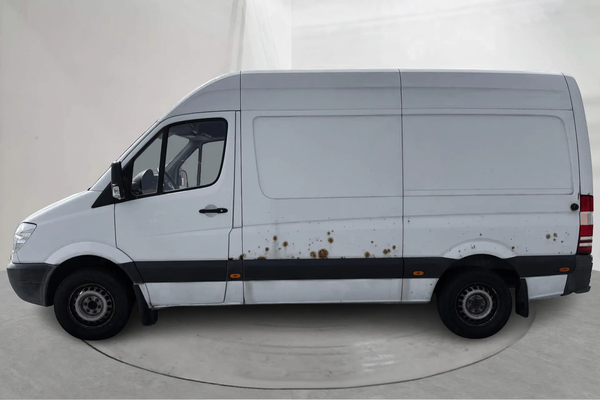 Presentation photo 2 of 13: Mercedes Sprinter 316 CDI (163hk) - 241 800 km - Manual - white - 2012