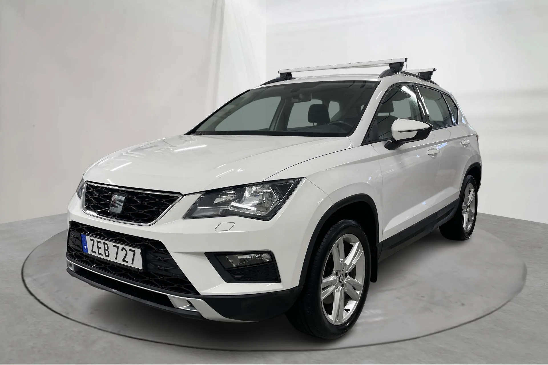 Presentation photo 1 of 14: Seat Ateca 1.4 TSI ACT 4Drive (150hk) - 111 050 km - Automatic - white - 2018