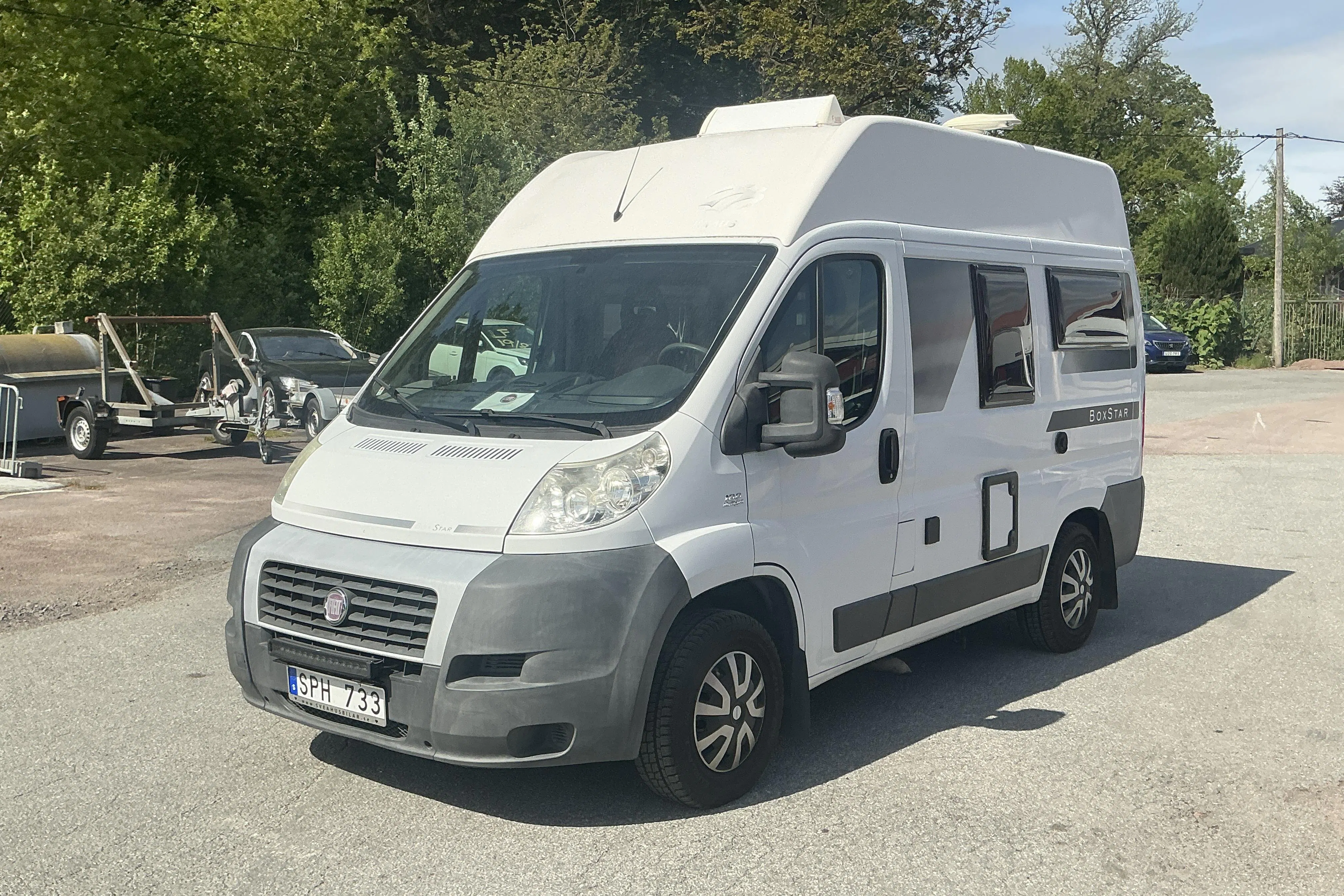 Presentationsfoto 1 av 29: FIAT KNAUS BoxStar 500 Campingbil - 13 392 mil - Manuell - 2011