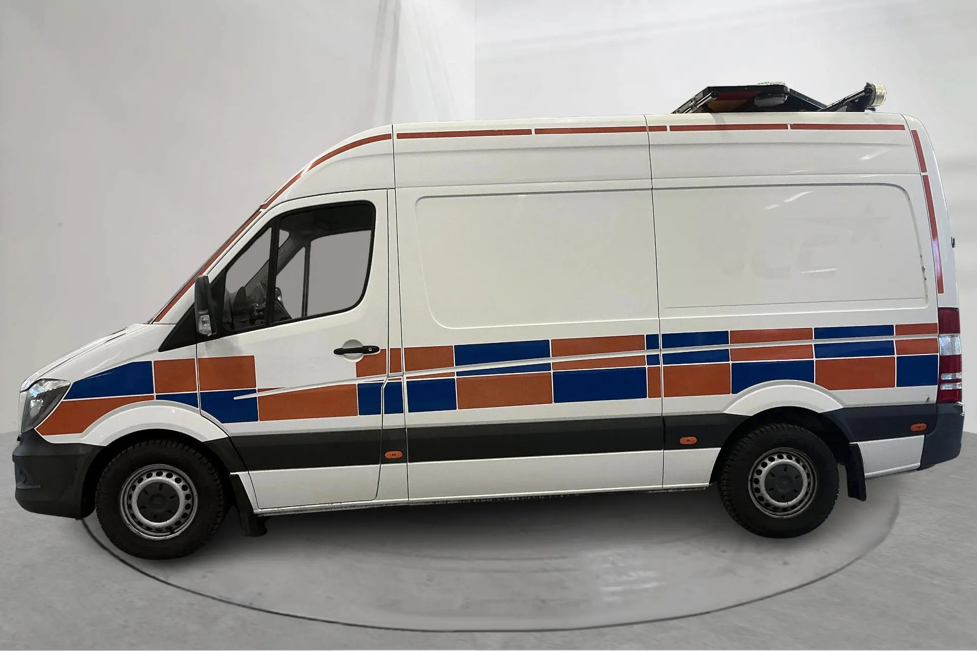 Presentationsfoto 2 av 20: Mercedes Sprinter 316 CDI (163hk) - 16 648 mil - Automat - vit - 2018