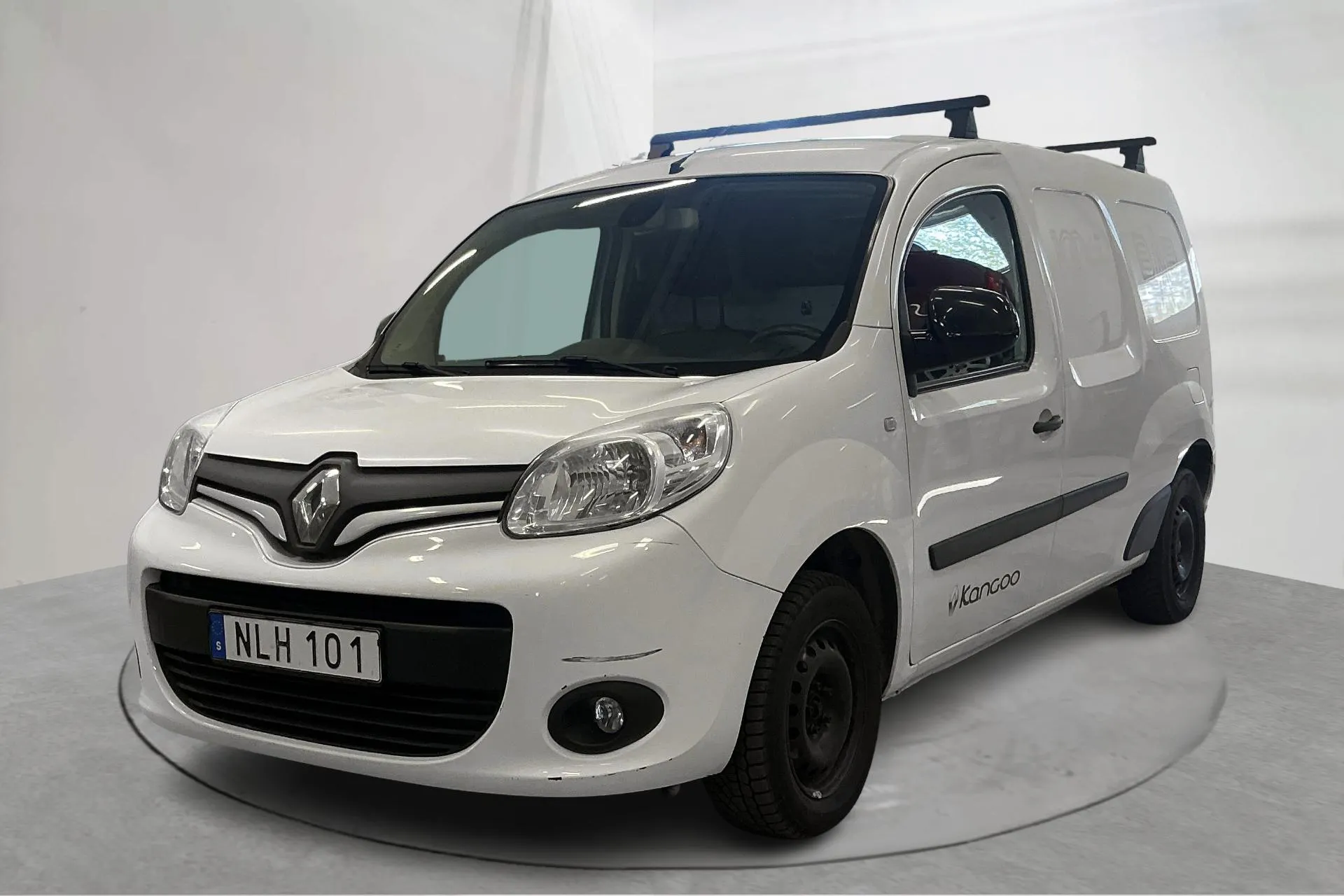 Presentation photo 1 of 14: Renault Kangoo 1.5 dCi Maxi skåp (90hk) - 151 240 km - Manual - white - 2017