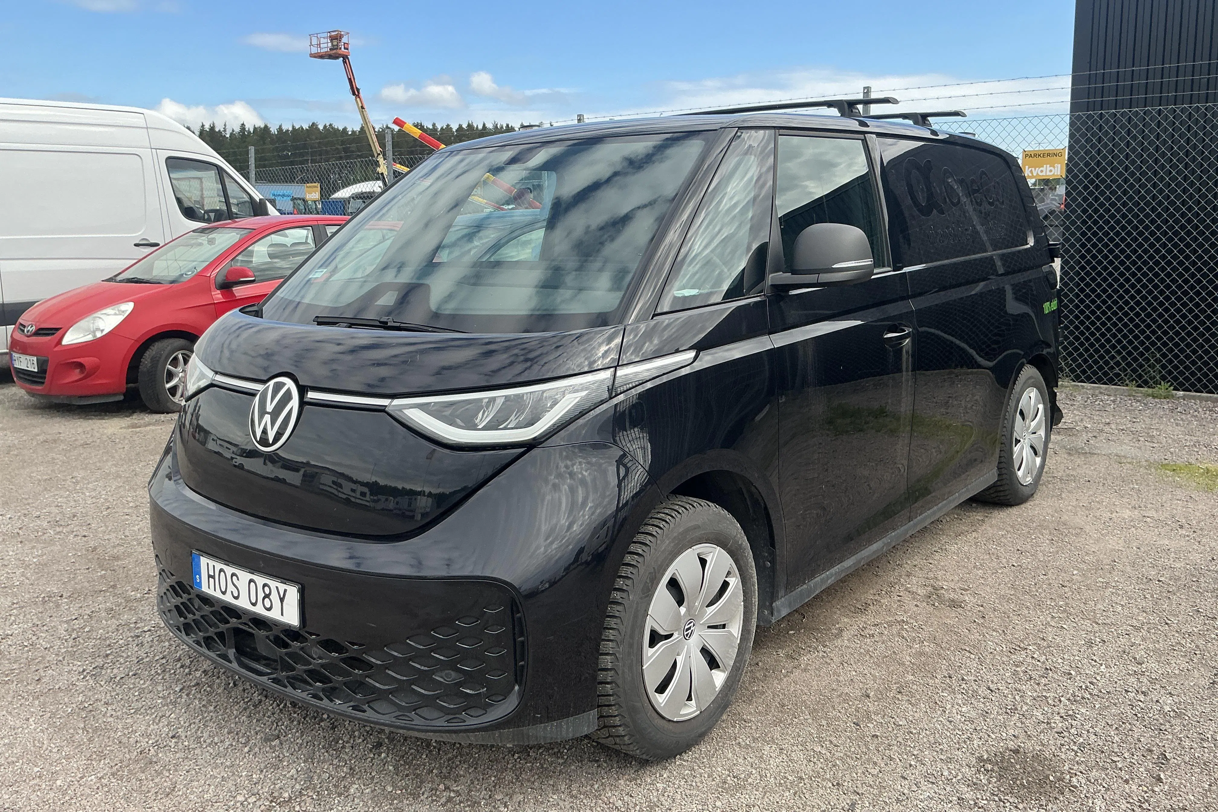 Presentation photo 1 of 16: VW ID. Buzz Cargo 77kWh (204hk) - 57 350 km - Automatic - black - 2023