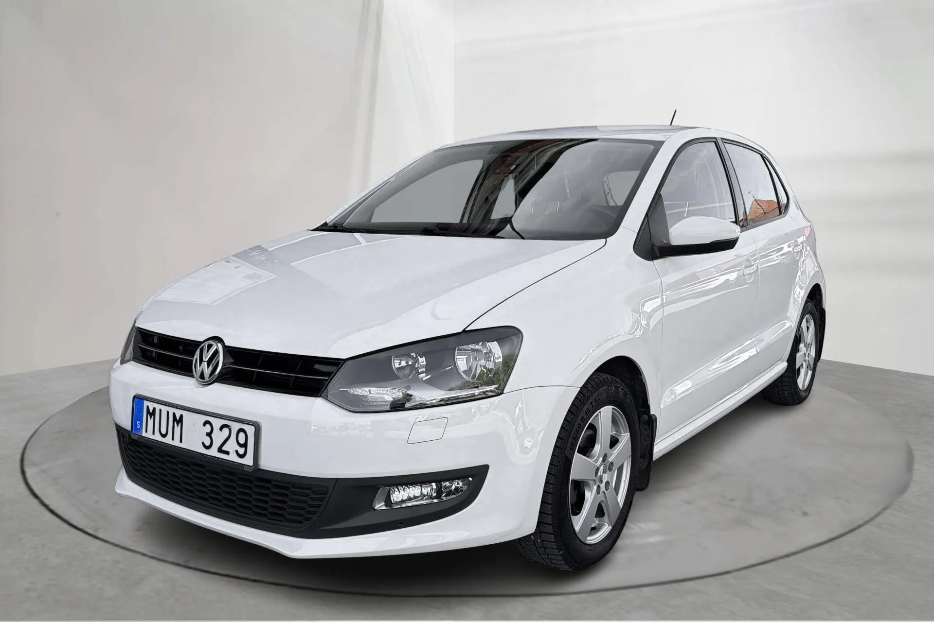 Presentationsfoto 1 av 14: VW Polo 1.2 TSI 5dr (90hk) - 4 079 mil - Manuell - vit - 2013