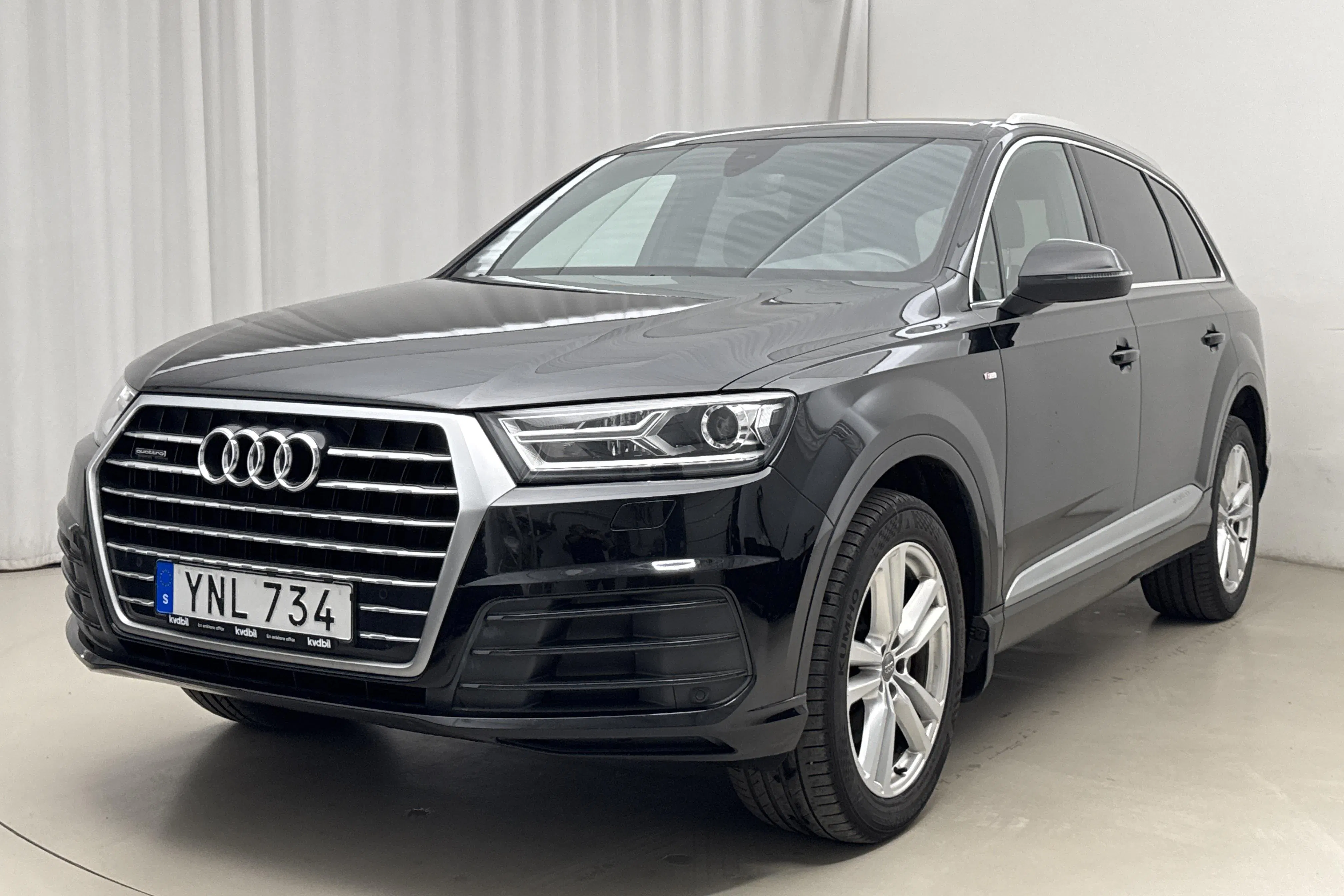 Presentation photo 1 of 20: Audi Q7 3.0 TDI ultra quattro (218hk) - 150 020 km - Automatic - black - 2018