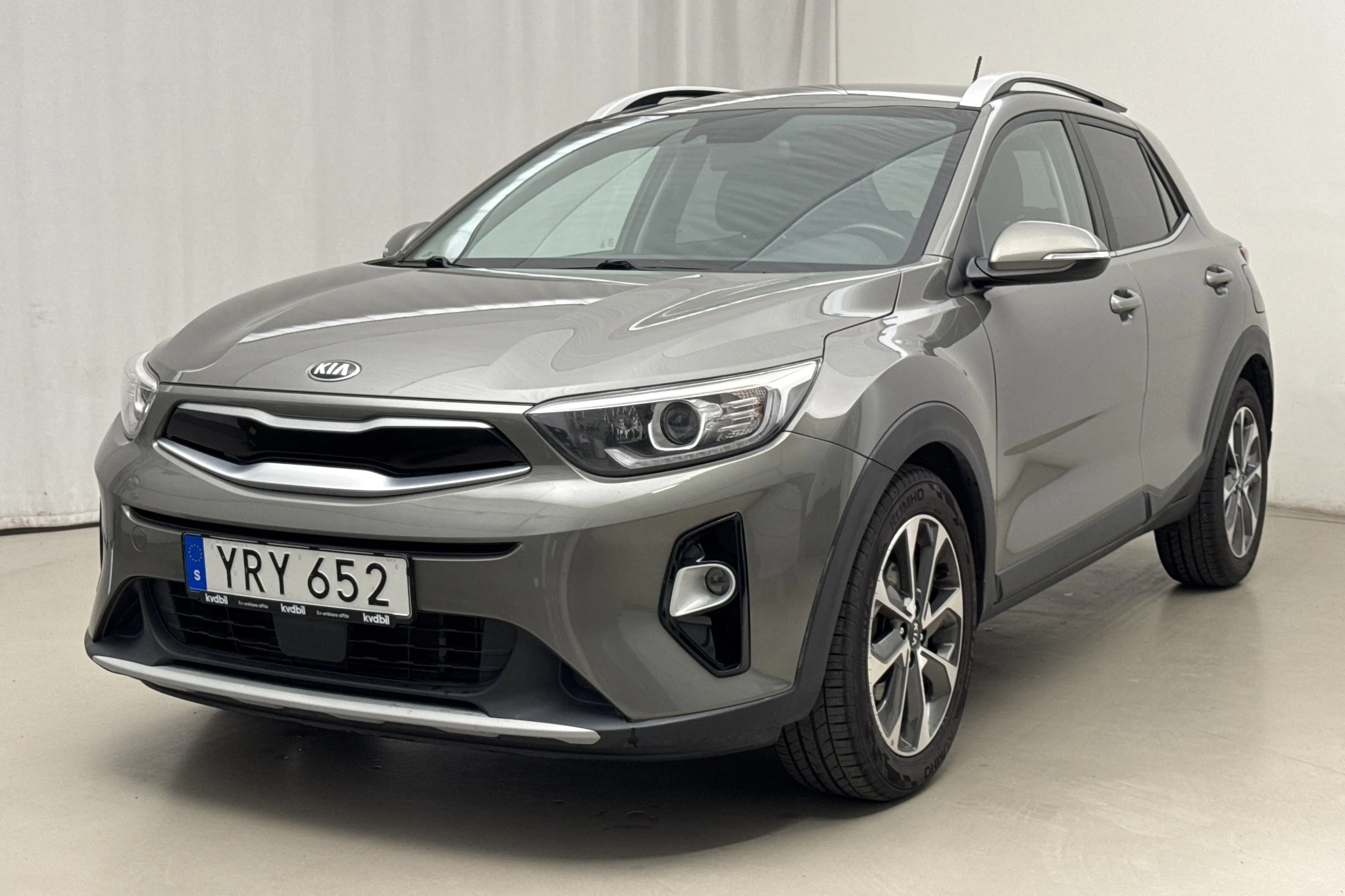 Presentationsfoto 1 av 17: KIA Stonic 1.0 T-GDi (120hk) - 10 424 mil - Automat - grön - 2019