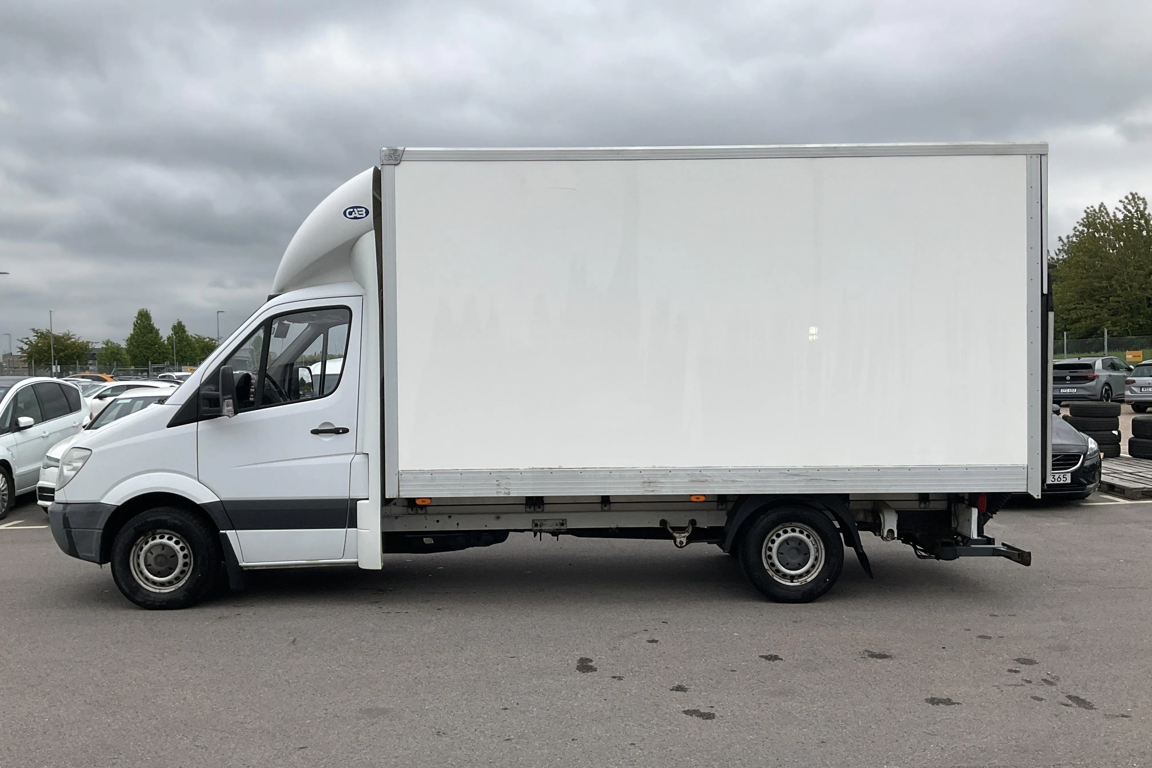 Presentation photo 2 of 15: Mercedes Sprinter 316 CDI Volymskåp (163hk) - 118 980 km - Manual - white - 2013