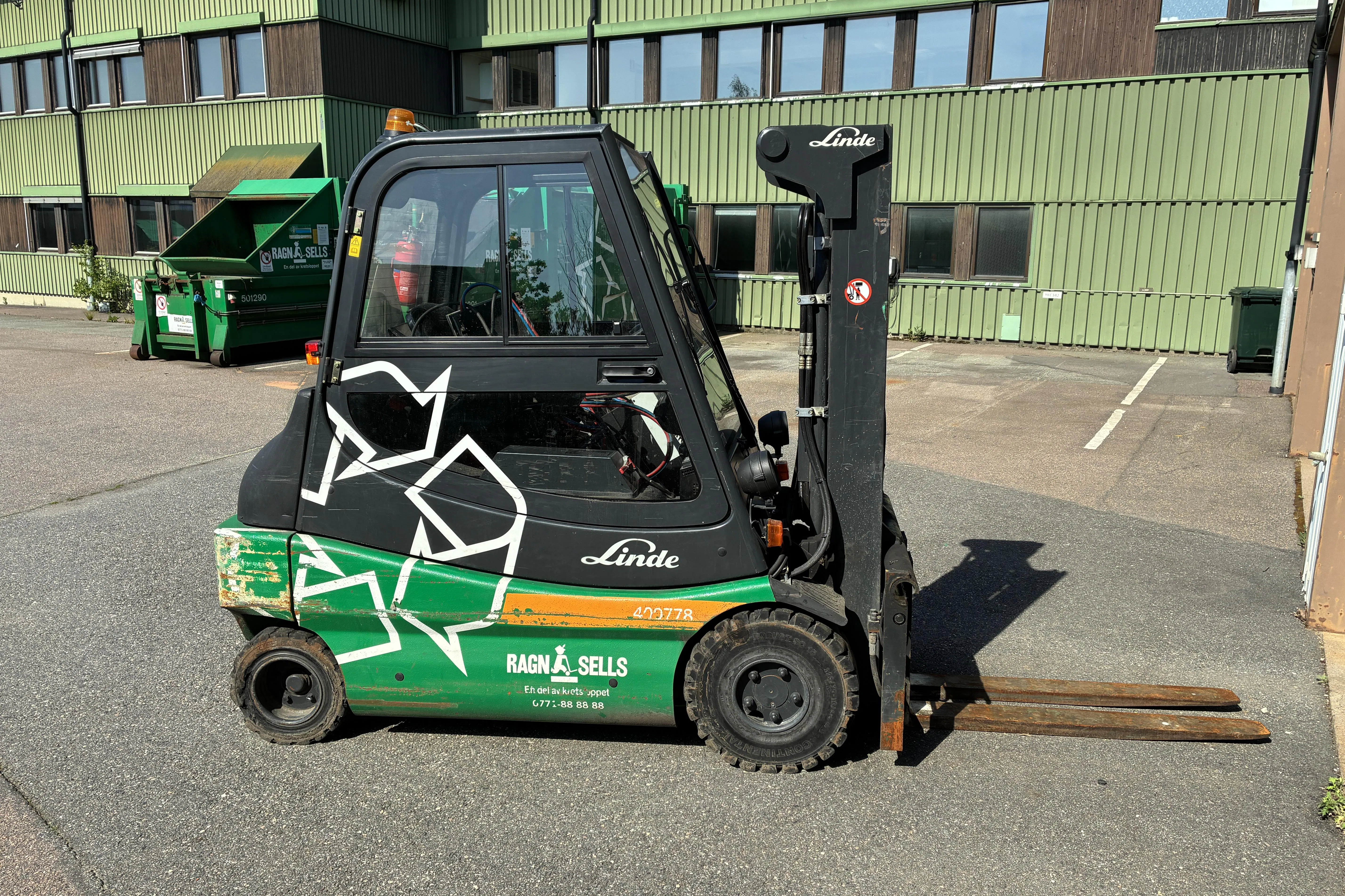 Presentation photo 2 of 26: Linde E30-03 Motviksttruck - 0 km - 2010