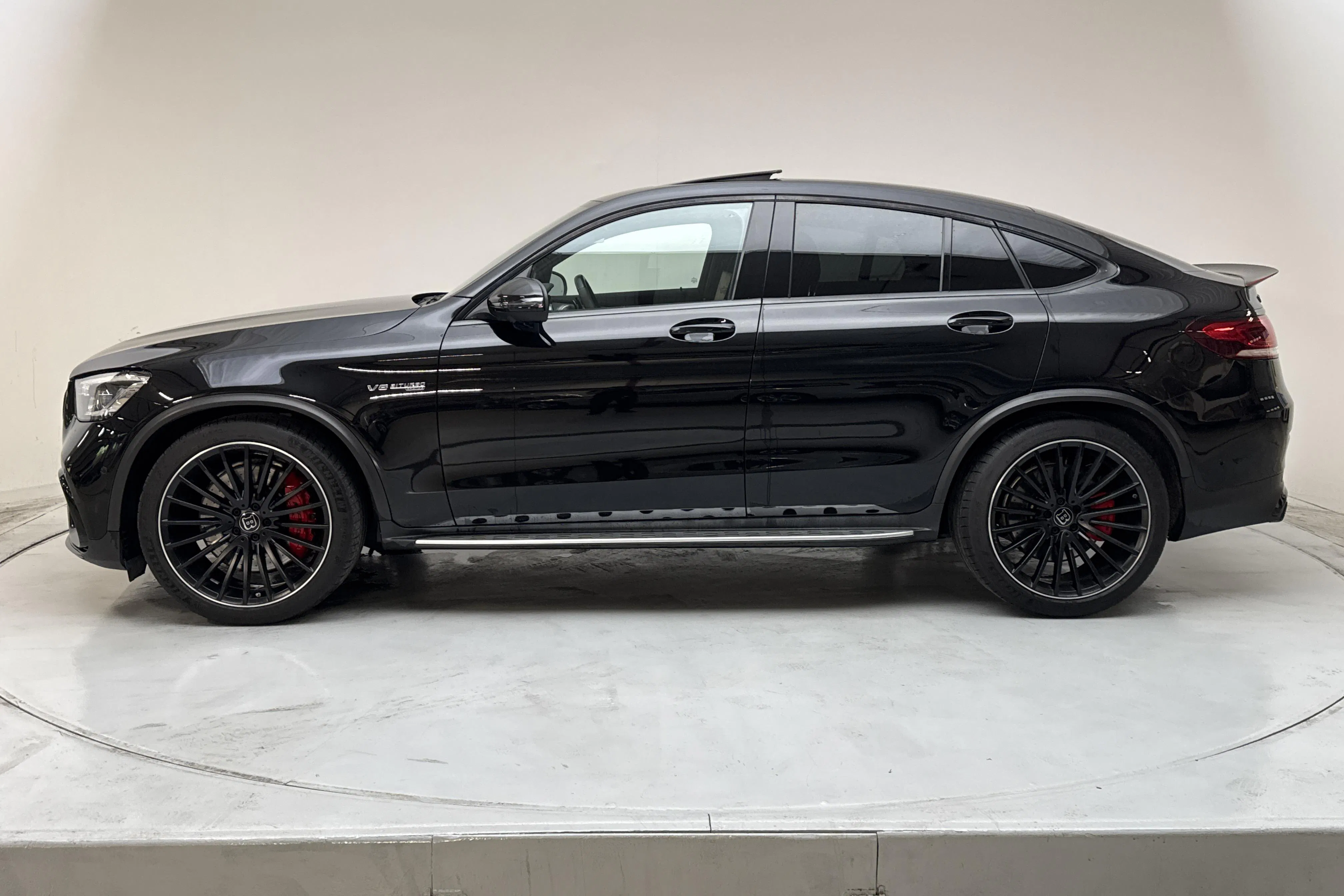 Presentation photo 2 of 23: Mercedes GLC 63 S AMG 4MATIC+ Coupé C253 (510hk) - 131 680 km - Automatic - black - 2021