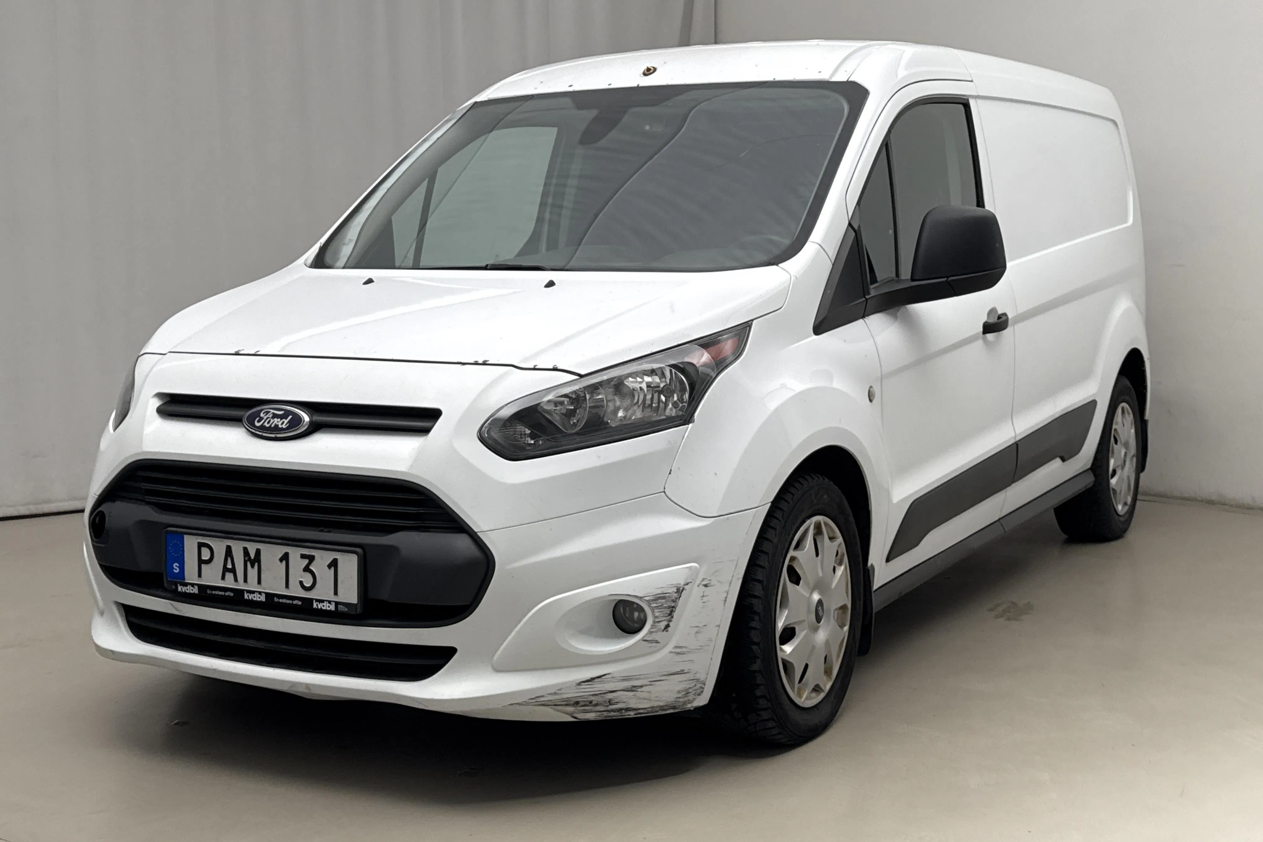 Presentation photo 1 of 19: Ford Transit Connect 1.5 TDCi (120hk) - 202 930 km - Automatic - white - 2016