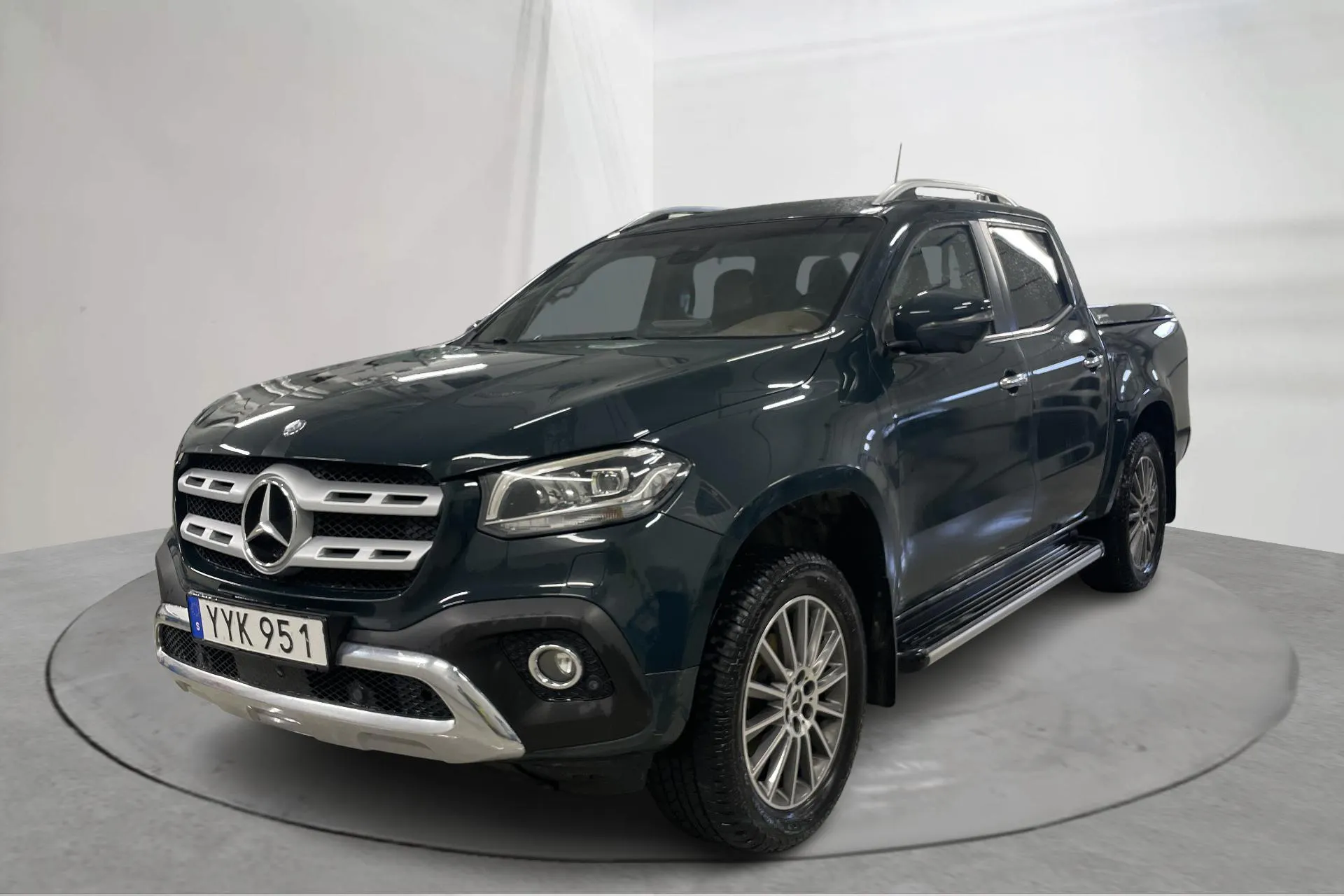 Presentationsfoto 1 av 19: Mercedes X 250 d 4MATIC (190hk) - 20 463 mil - Automat - Dark Green - 2018