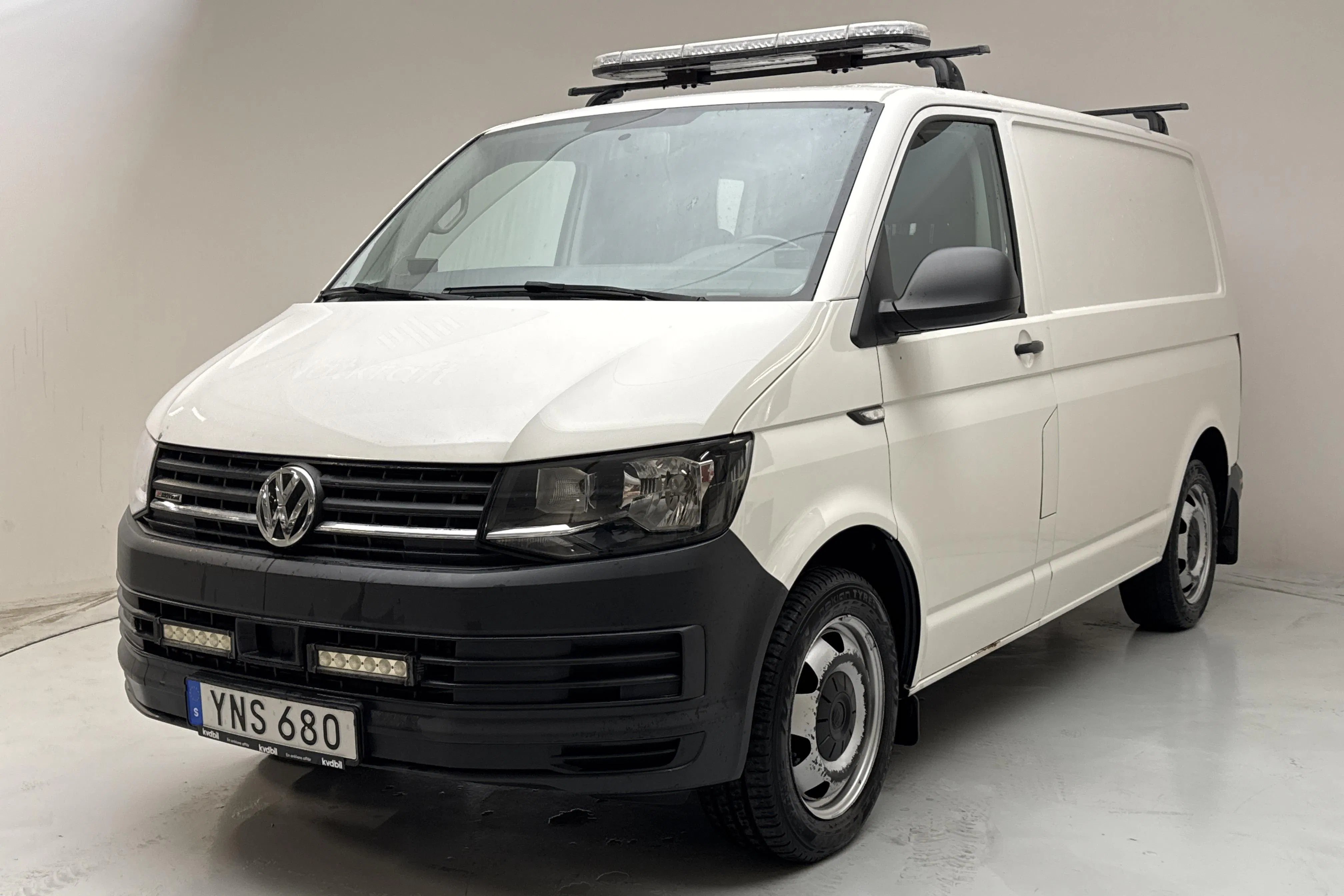 Presentation photo 1 of 14: VW Transporter T6 2.0 TDI BMT 4MOTION (204hk) - 104 190 km - Automatic - white - 2018