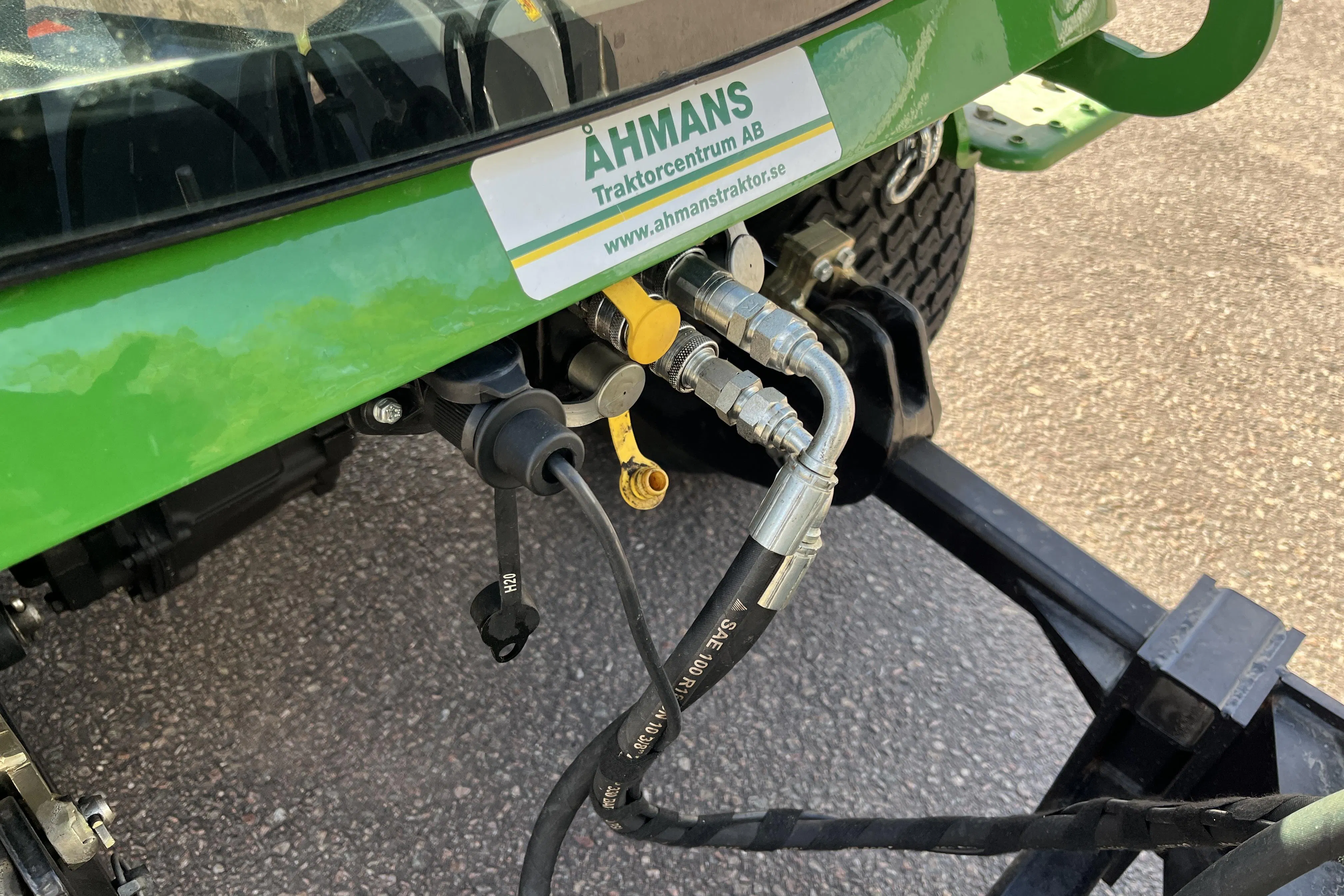 Presentationsfoto 60 av 60: John Deere 1585 -  - Automat - grön - 2020