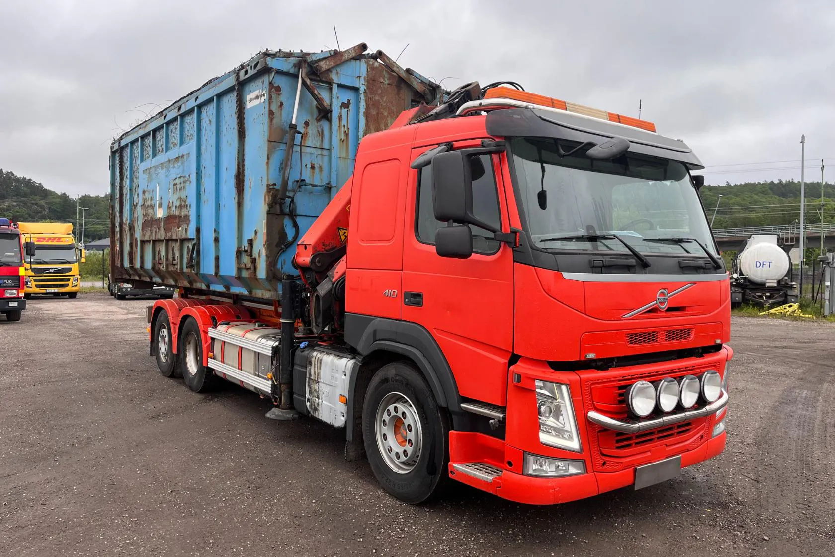 Presentation photo 2 of 135: VOLVO FM410 - 337 650 km - Automatic - orange - 2019