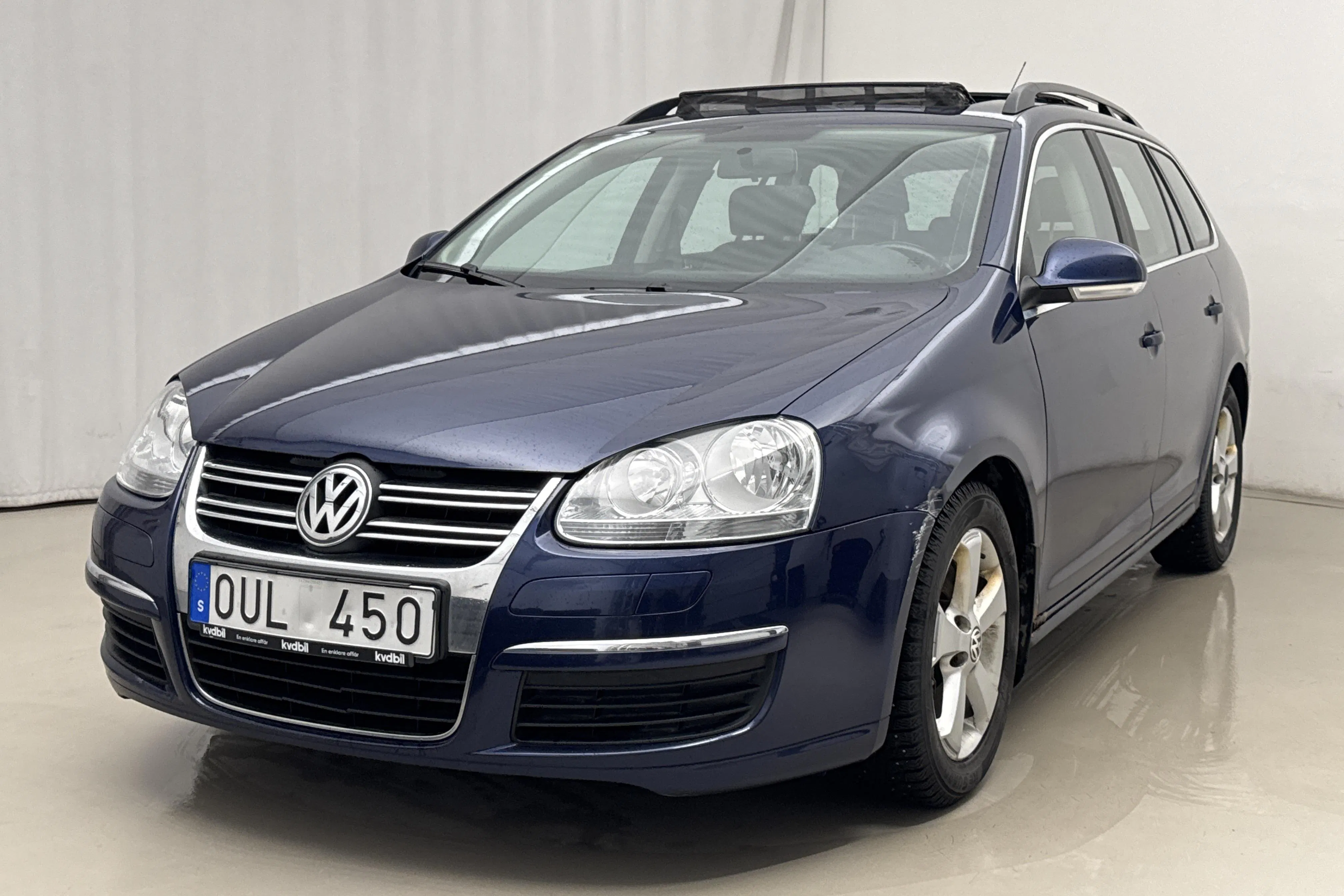 Presentation photo 1 of 18: VW Golf A5 Variant 1.4 TSI (170hk) - 187 070 km - Manual - Dark Blue - 2008