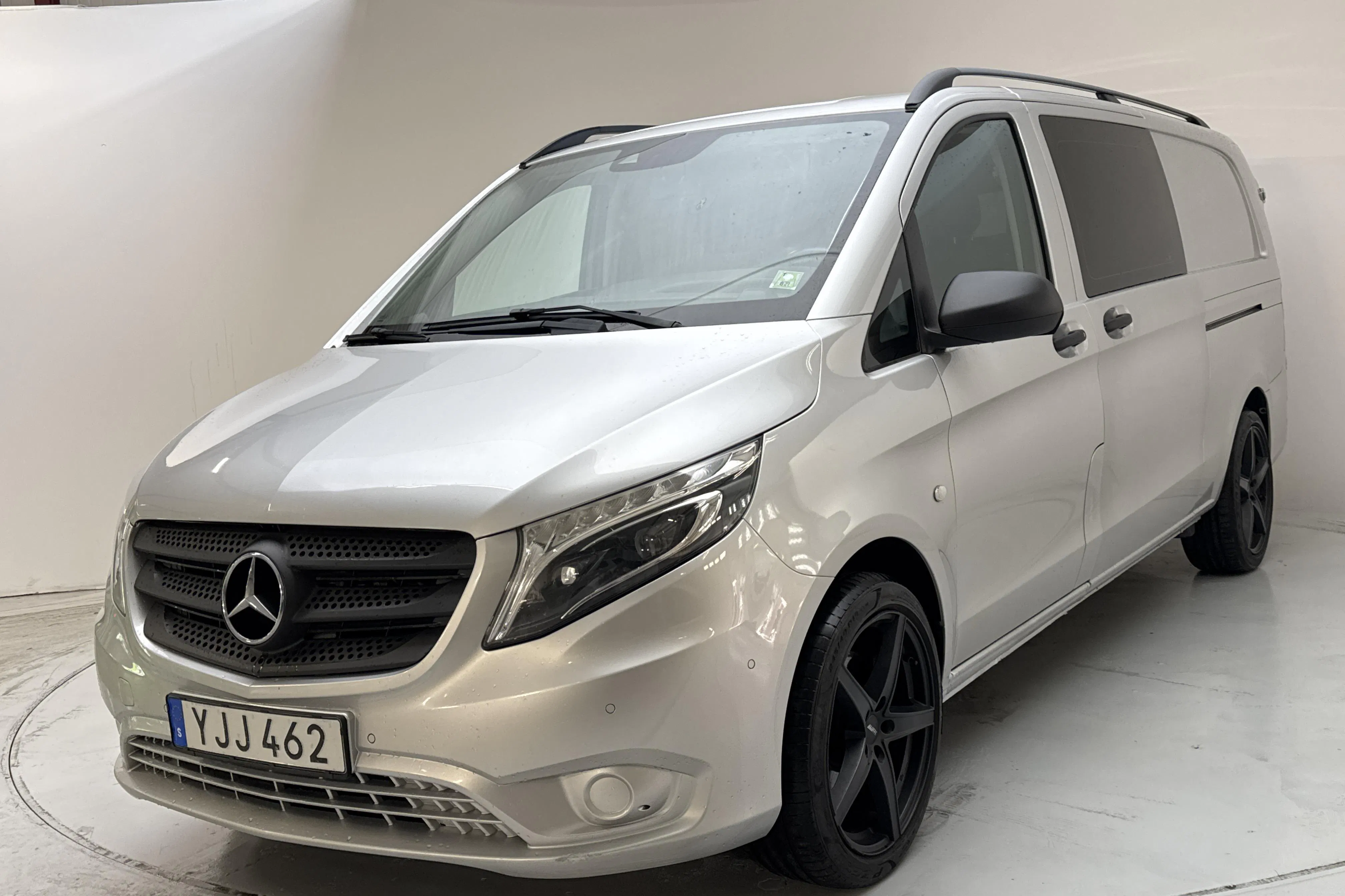 Presentation photo 1 of 14: Mercedes Vito 119 BlueTEC W640 (190hk) - 245 950 km - Automatic - silver - 2017