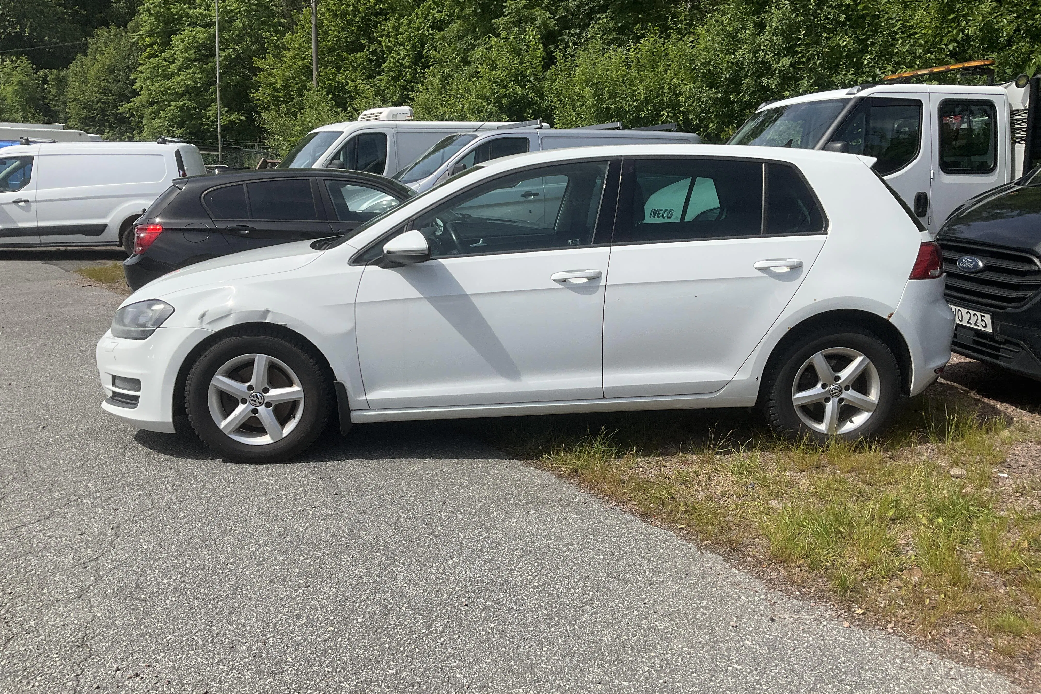 Presentationsfoto 2 av 10: VW Golf VII 1.4 TSI 5dr (122hk) - 29 951 mil - Automat - vit - 2013