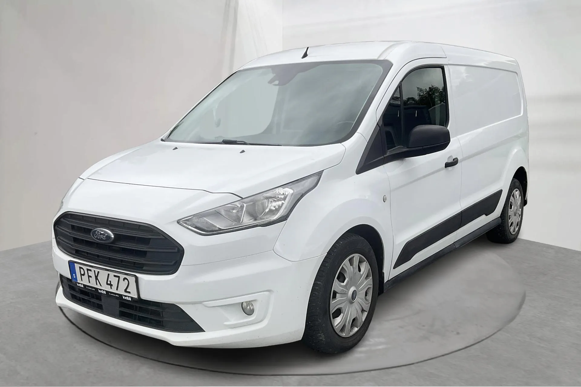 Presentation photo 1 of 13: Ford Transit Connect 1.5 EcoBlue (100hk) - 159 920 km - Automatic - white - 2019