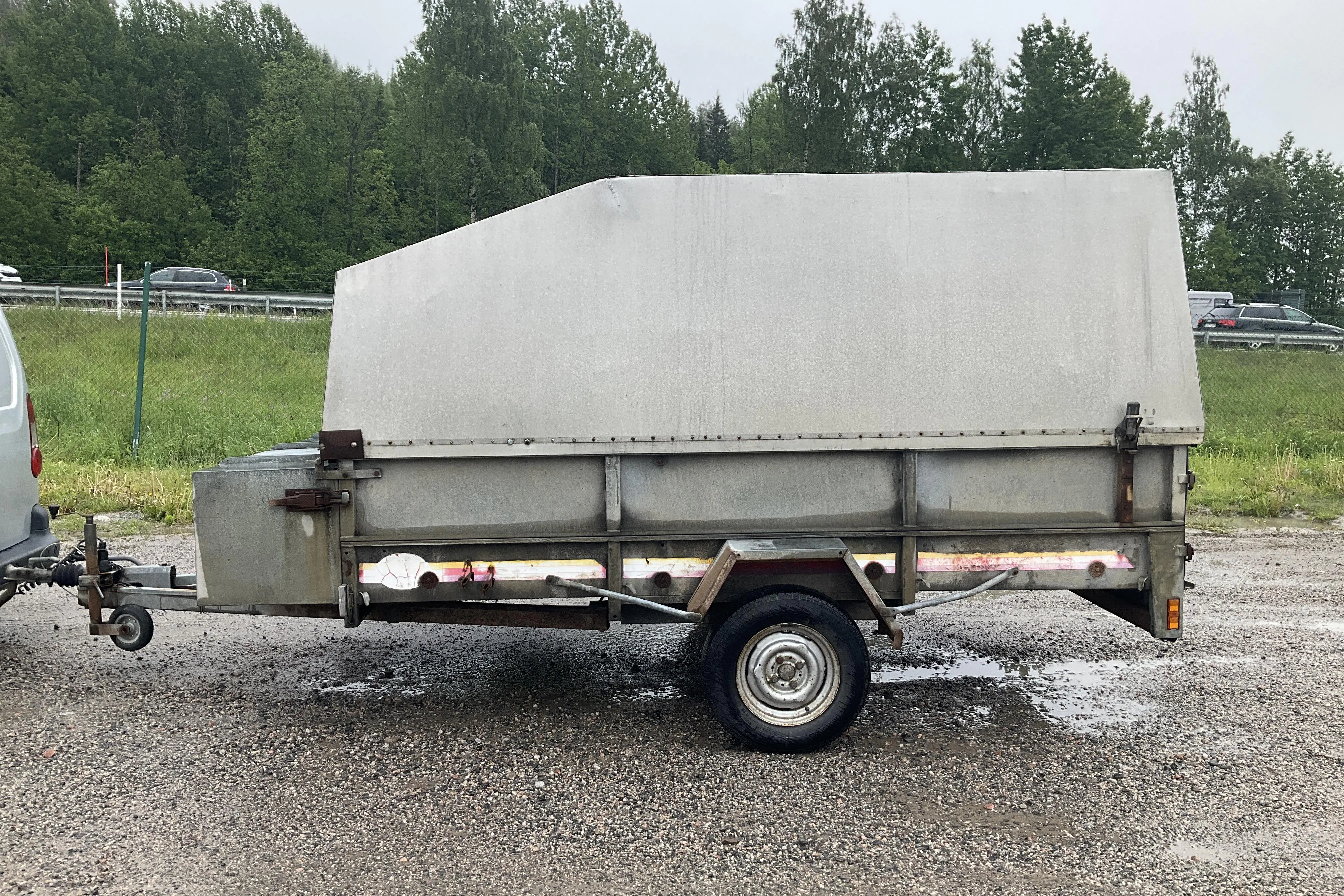 Presentation photo 2 of 9: ÅTM 10016 Kåpsläpvagn Släpvagn (Rep.Objekt) - 0 km - light grey - 1990