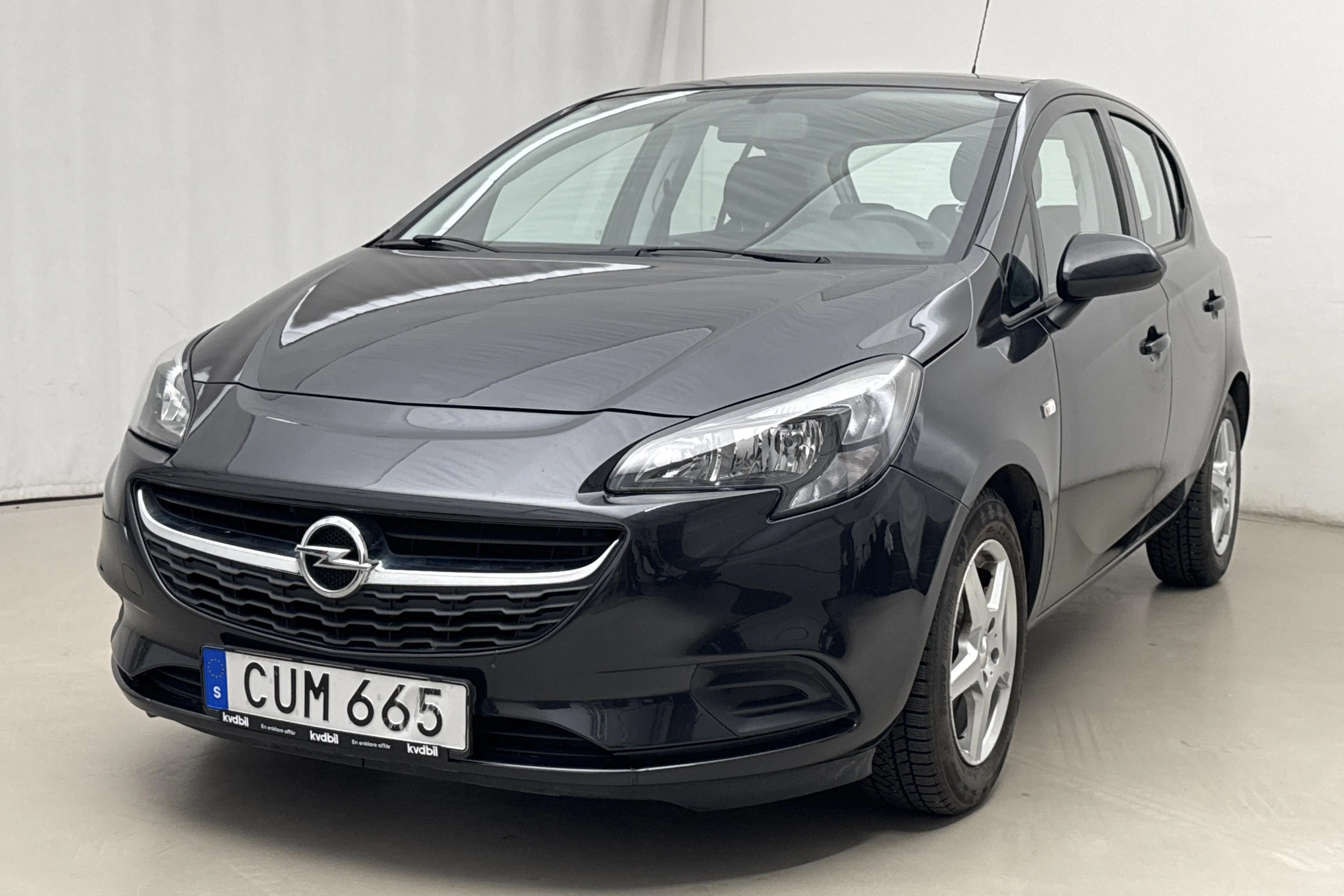Presentationsfoto 1 av 15: Opel Corsa 1.4 ECOTEC 5dr (90hk) - 8 519 mil - Manuell - svart - 2015