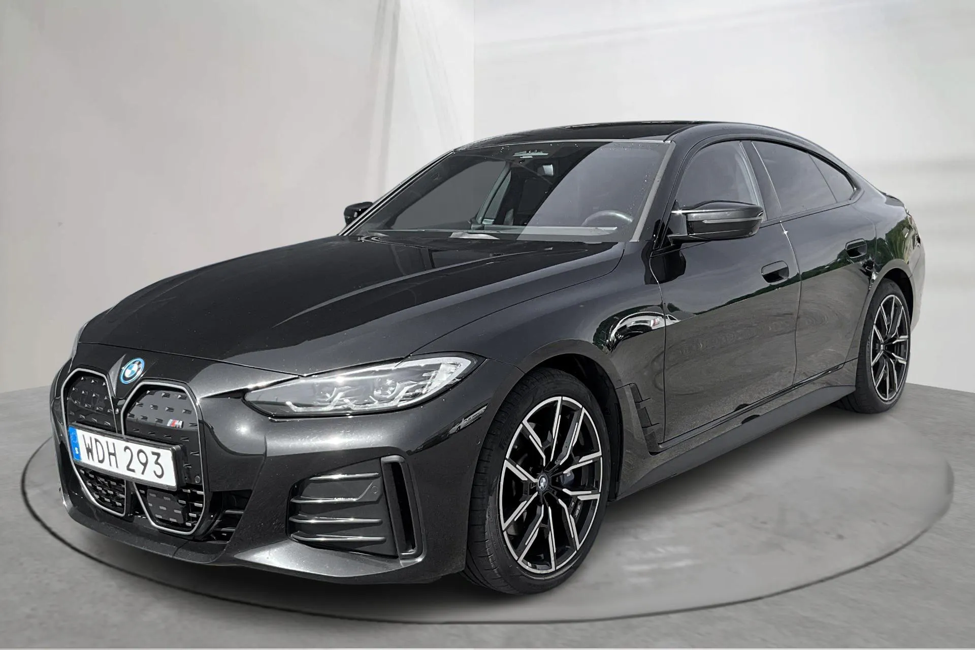 Presentation photo 1 of 21: BMW i4 M50 xDrive, G26 (544hk) - 114 720 km - Automatic - black - 2023