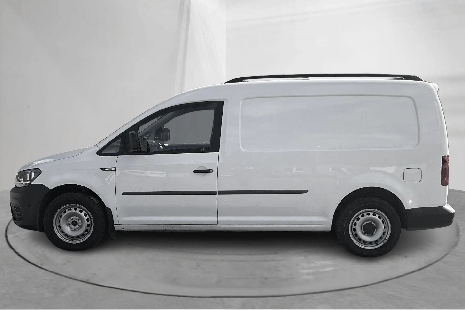 Presentationsfoto 2 av 12: VW Caddy Maxi 1.4 TGI (110hk) - 5 173 mil - Automat - vit - 2017