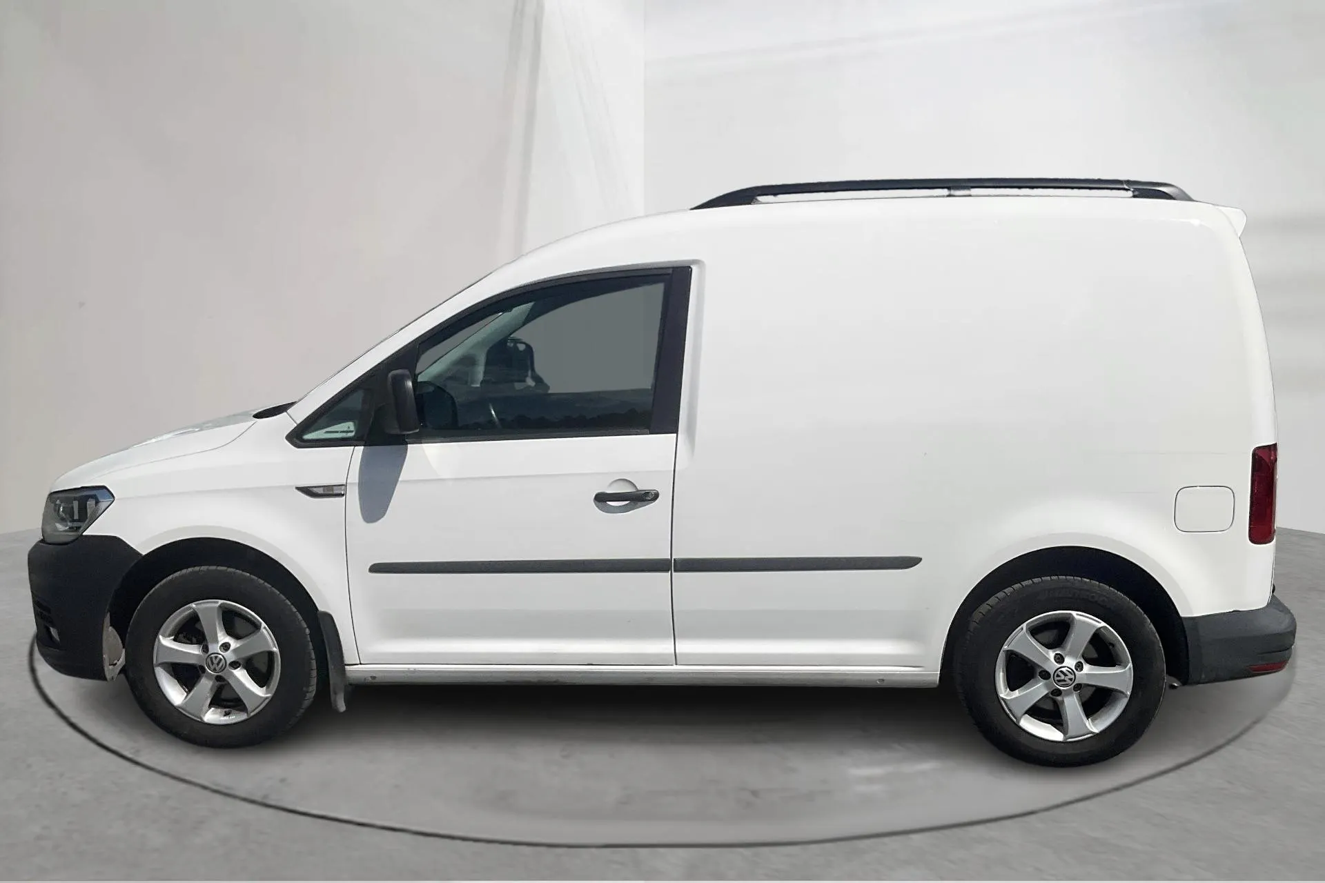 Presentation photo 2 of 12: VW Caddy 1.4 TGI Skåp (110hk) - 44 760 km - Manual - white - 2020