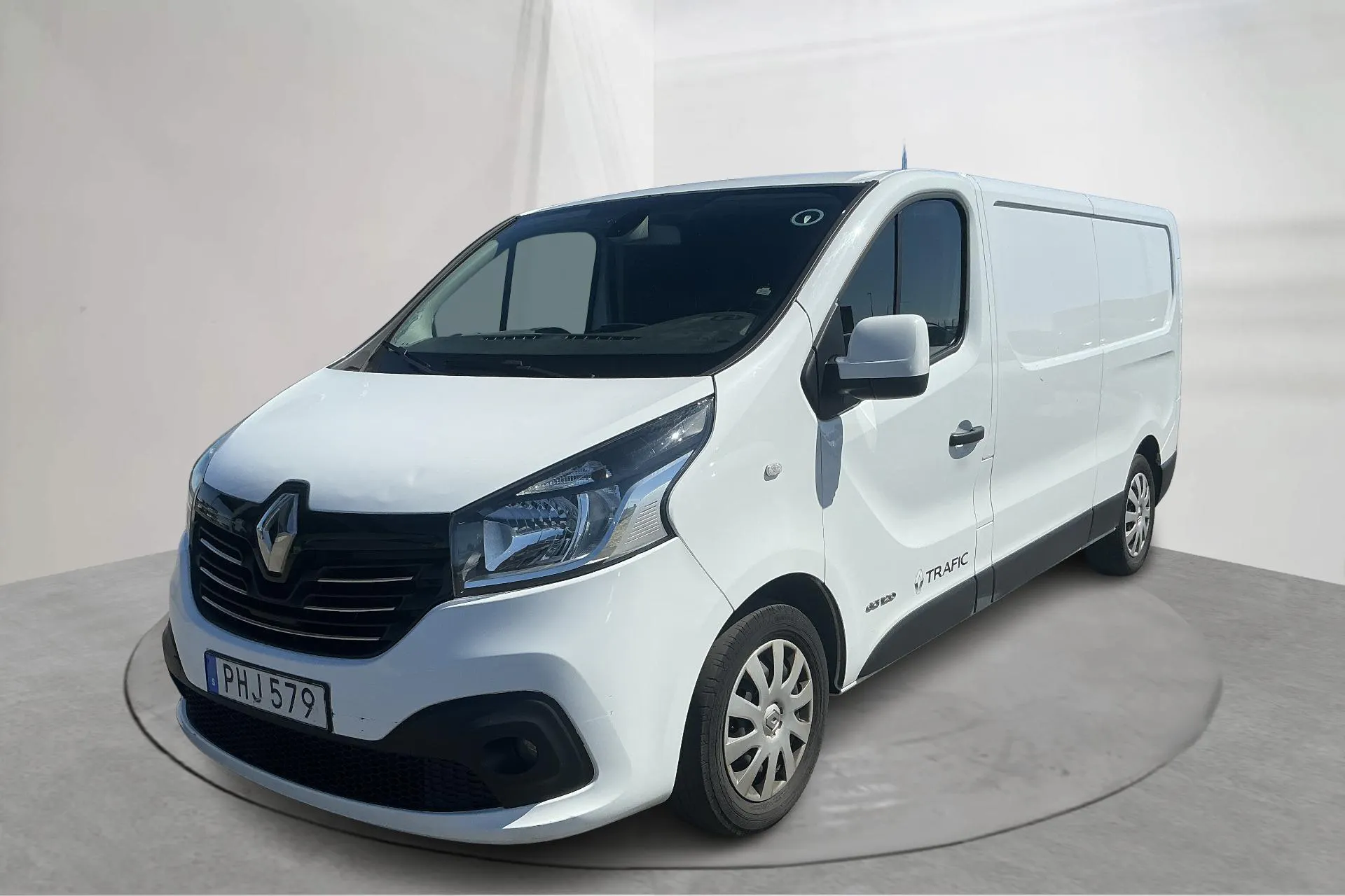 Presentationsfoto 1 av 16: Renault Trafic 1.6 dCi Skåp (120hk) - 15 035 mil - Manuell - vit - 2017