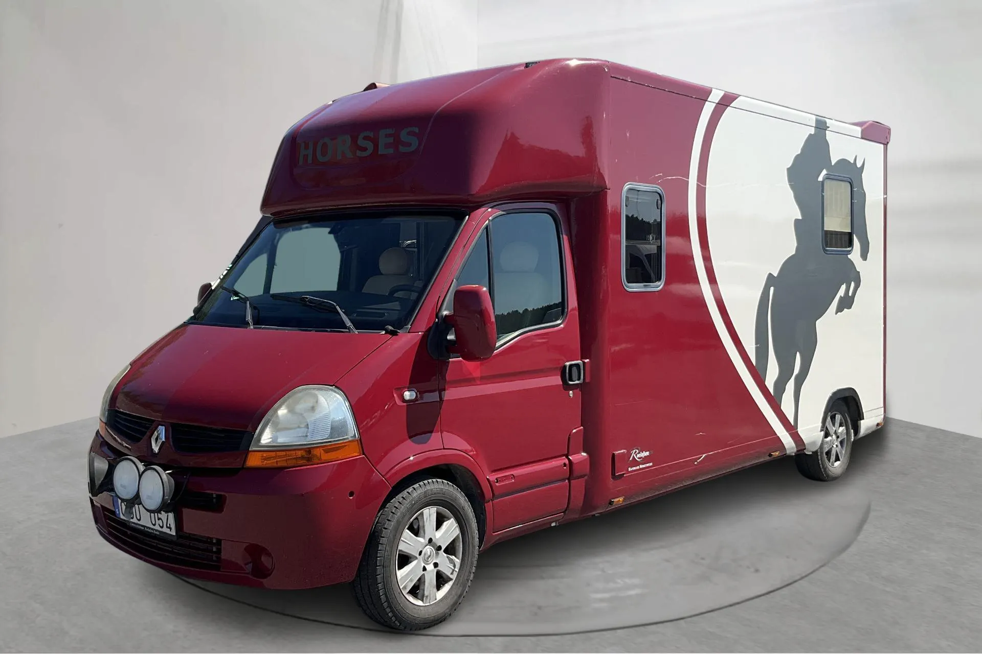 Presentationsfoto 1 av 18: Renault Master 2.5 dCi (120hk) Roelofsen HORSE TRUCKS - 22 025 mil - Manuell - 2008
