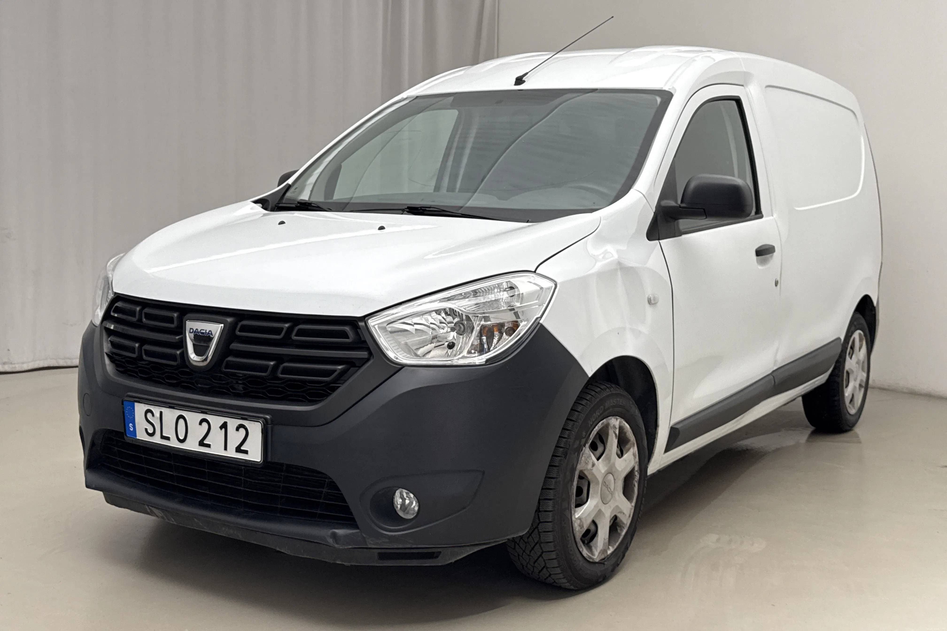Presentation photo 1 of 14: Dacia Dokker Van 1.5 Blue dCi (95hk) - 101 380 km - Manual - white - 2020