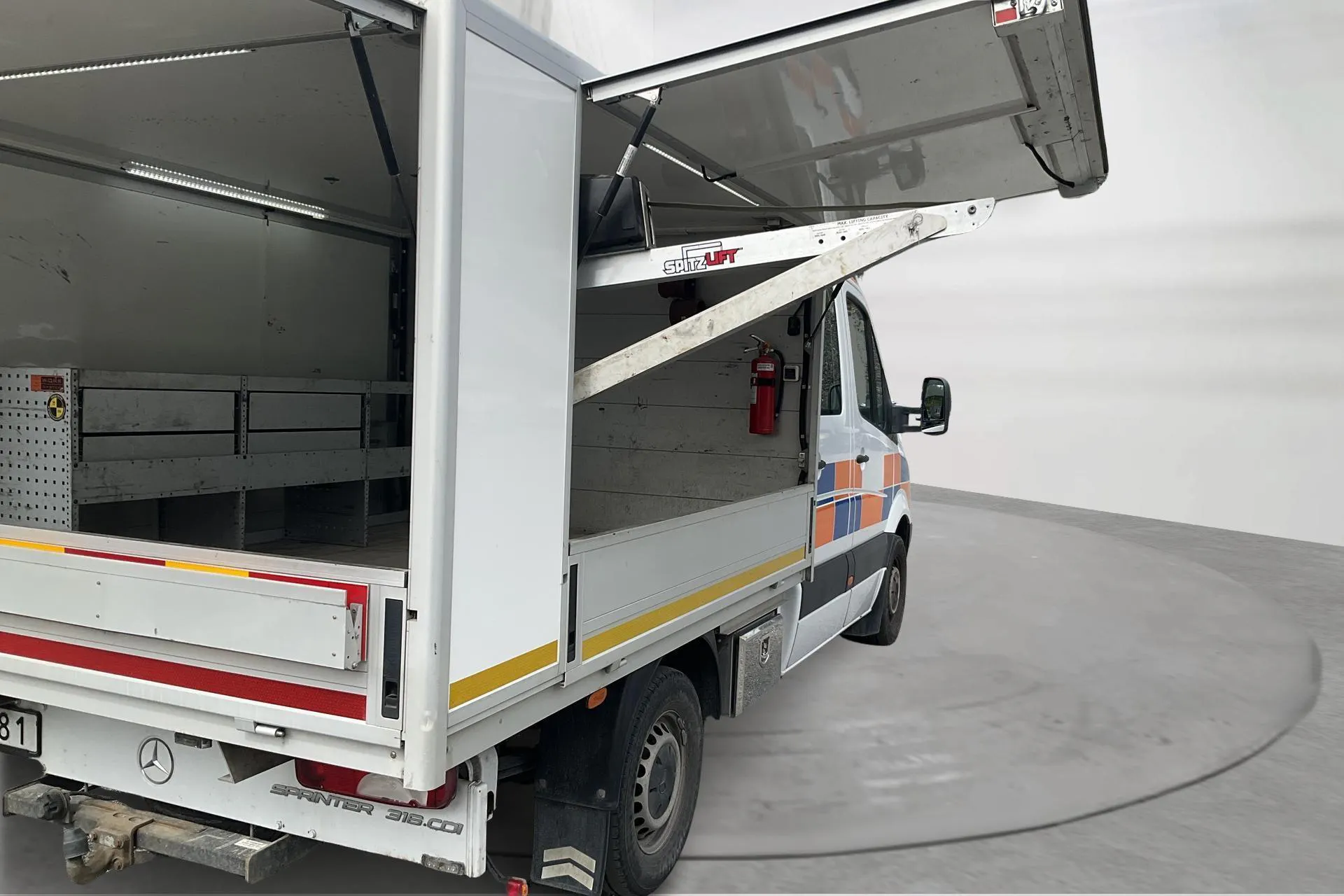 Presentation photo 13 of 13: Mercedes Sprinter 316 CDI Pickup/Chassi (163hk) - 153 720 km - Automatic - white - 2018