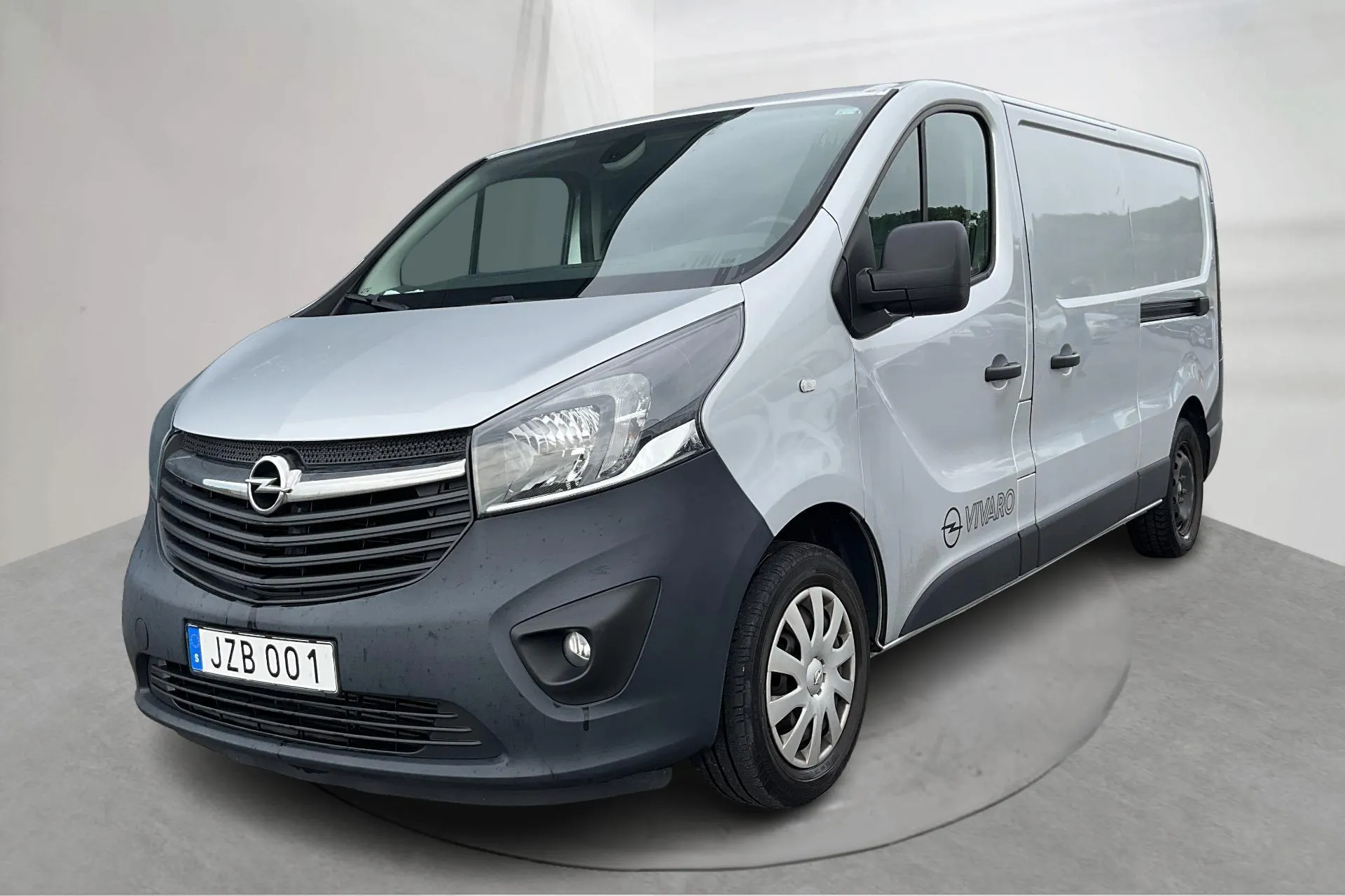 Presentation photo 1 of 17: Opel Vivaro 1.6 BITURBO (125hk) - 93 040 km - Manual - gray - 2019