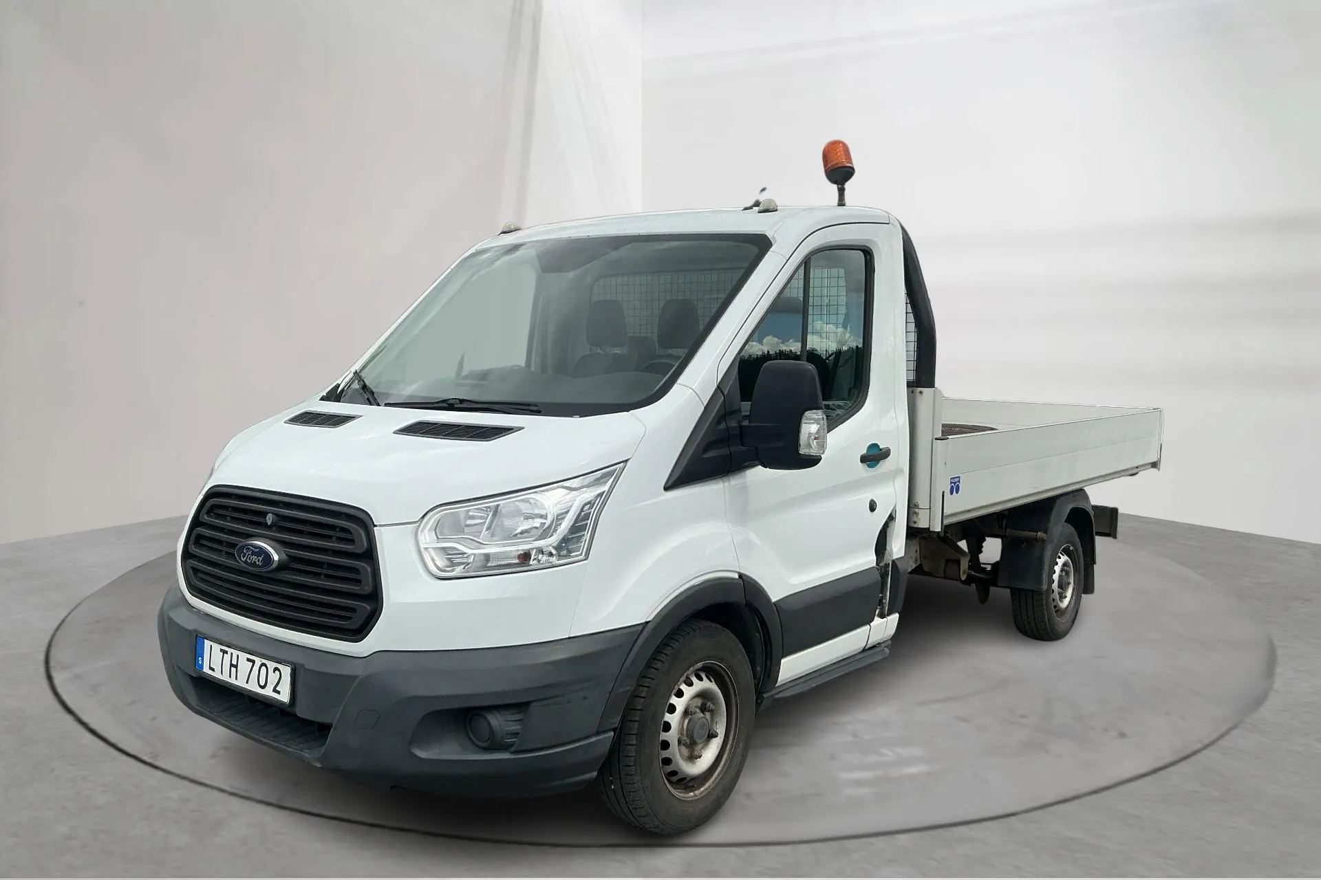 Presentationsfoto 1 av 12: Ford Transit Custom 310 (125hk) - 10 751 mil - Manuell - vit - 2015