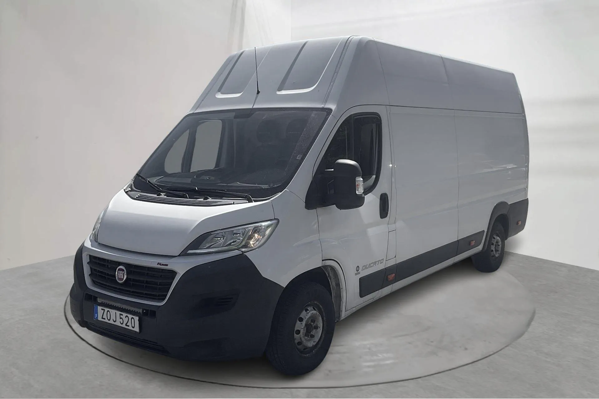 Presentation photo 1 of 13: Fiat Ducato 35 2.3 Multijet Skåp (150hk) - 164 930 km - Manual - white - 2019