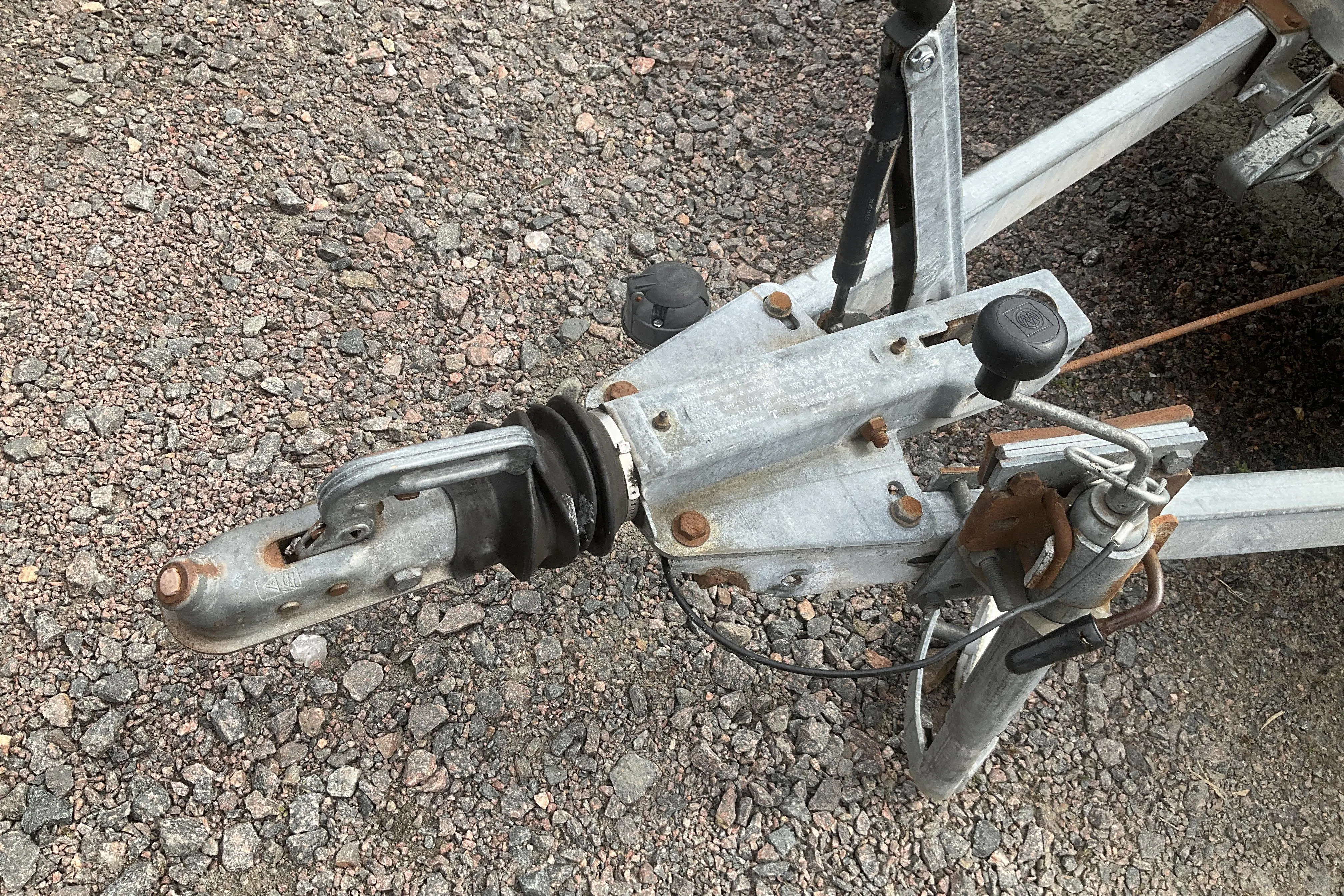 Presentation photo 2 of 9: FÅGELSTA SLÄPET B 1250 Släpvagn med tippfunktion (Rep.Objekt) - 0 km - 1988