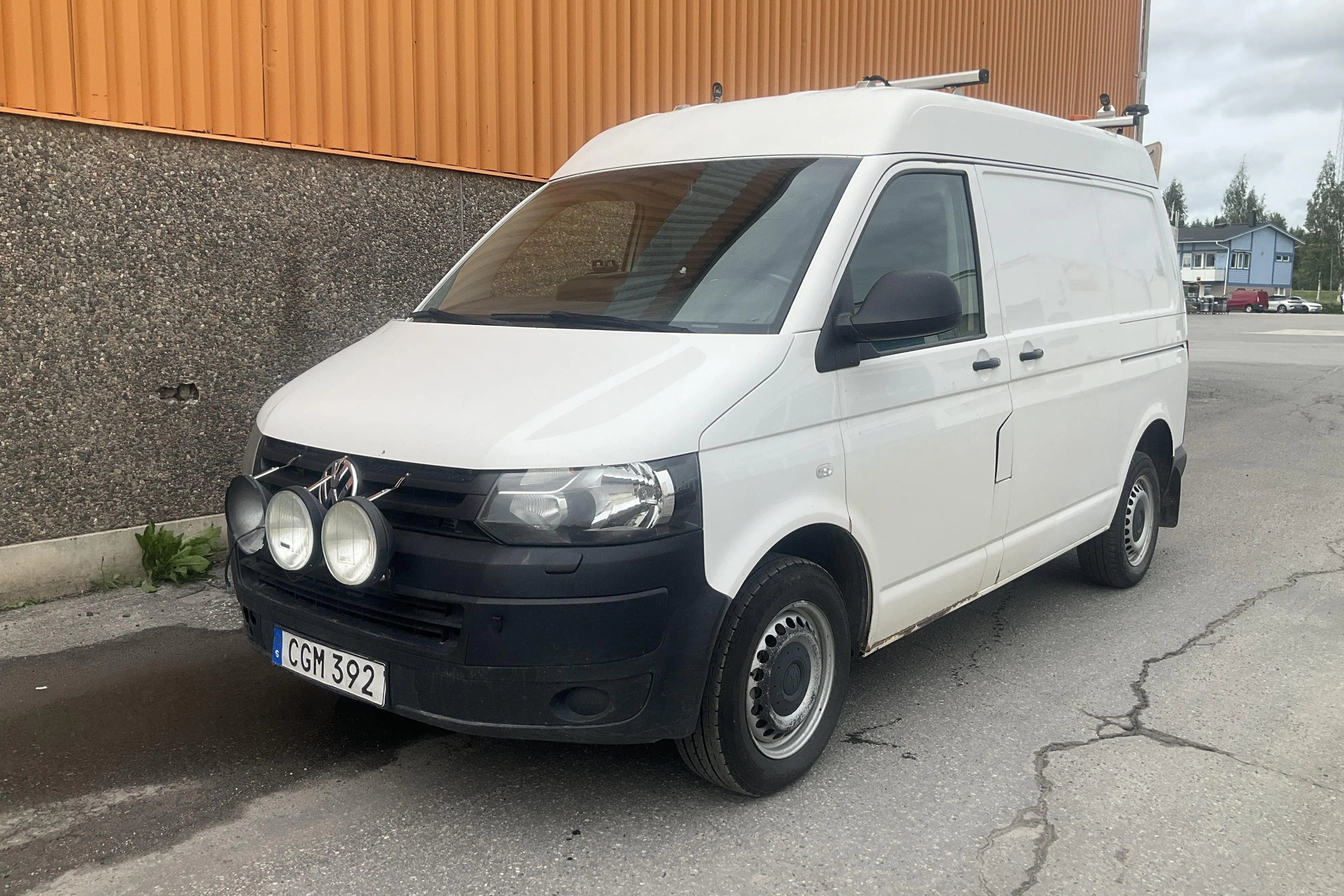 Presentation photo 1 of 18: VW Transporter T5 2.0 TDI 4MOTION (140hk) - 264 060 km - Manual - white - 2014