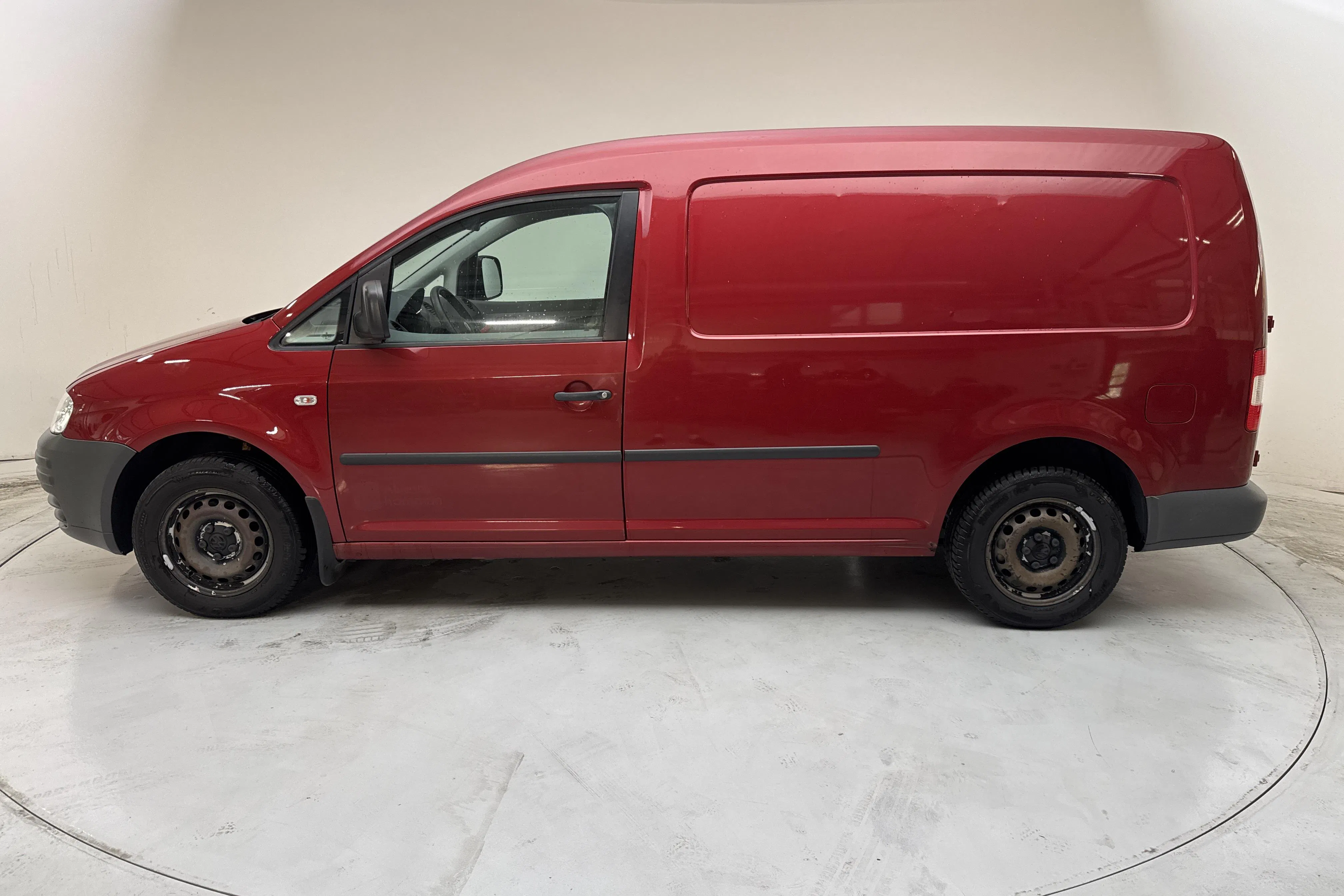 Presentationsfoto 2 av 10: VW Caddy 1.9 TDI Maxi Skåp (105hk) - 9 492 mil - Manuell - Dark Red - 2010