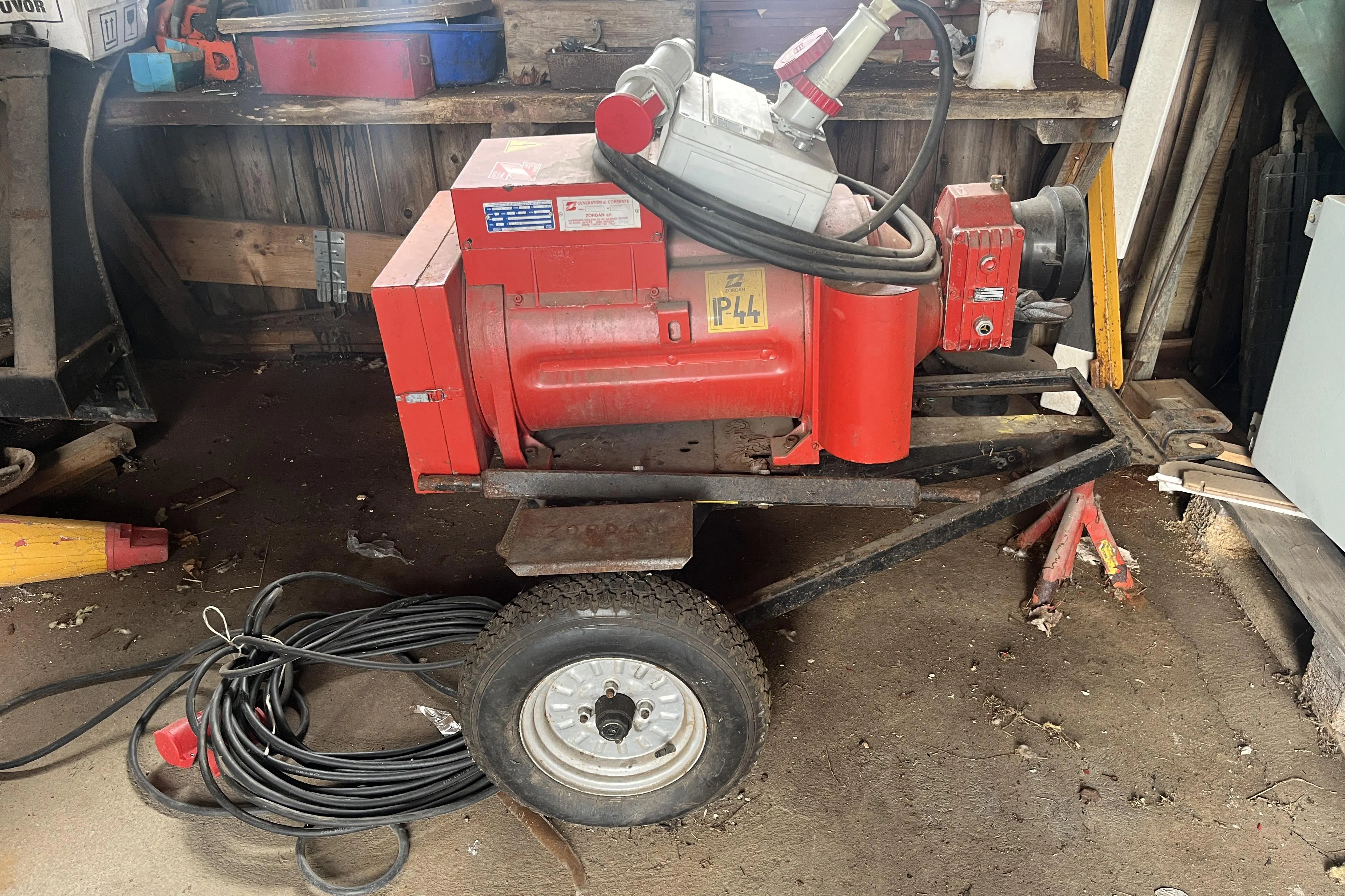 Presentation photo 1 of 12: Zordan AC 28 elverk, generator (traktordriven) - 0 km