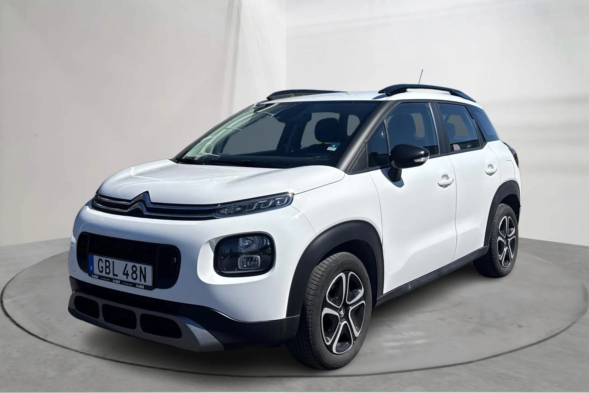 Presentation photo 1 of 14: Citroën C3 Aircross PureTech (110hk) - 48 410 km - Manual - white - 2021