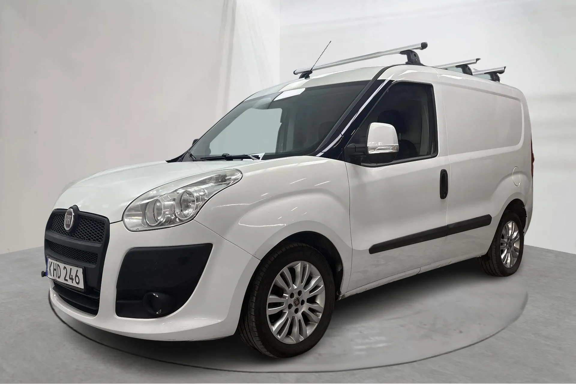 Presentation photo 1 of 15: Fiat Doblo Cargo 1.3 Multijet (90hk) - 192 780 km - Manual - white - 2014