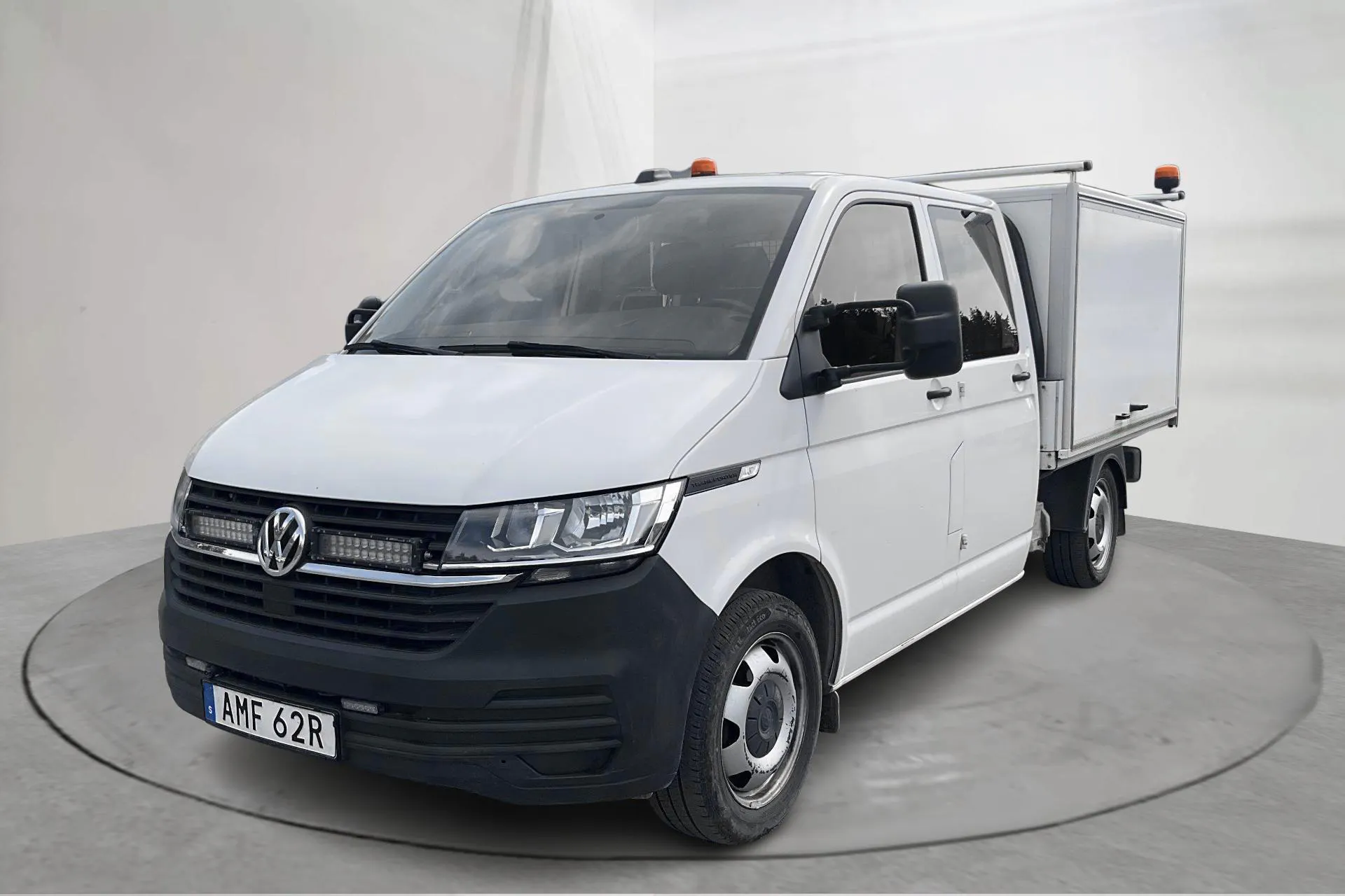 Presentation photo 1 of 14: VW Transporter T6 2.0 TDI BMT 4MOTION (150hk) - 70 870 km - Manual - white - 2020