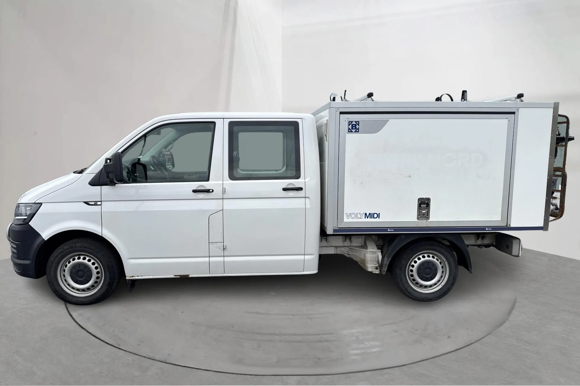 Presentationsfoto 2 av 15: VW Transporter T6 2.0 TDI BMT 4MOTION (150hk) - 15 462 mil - Manuell - vit - 2018